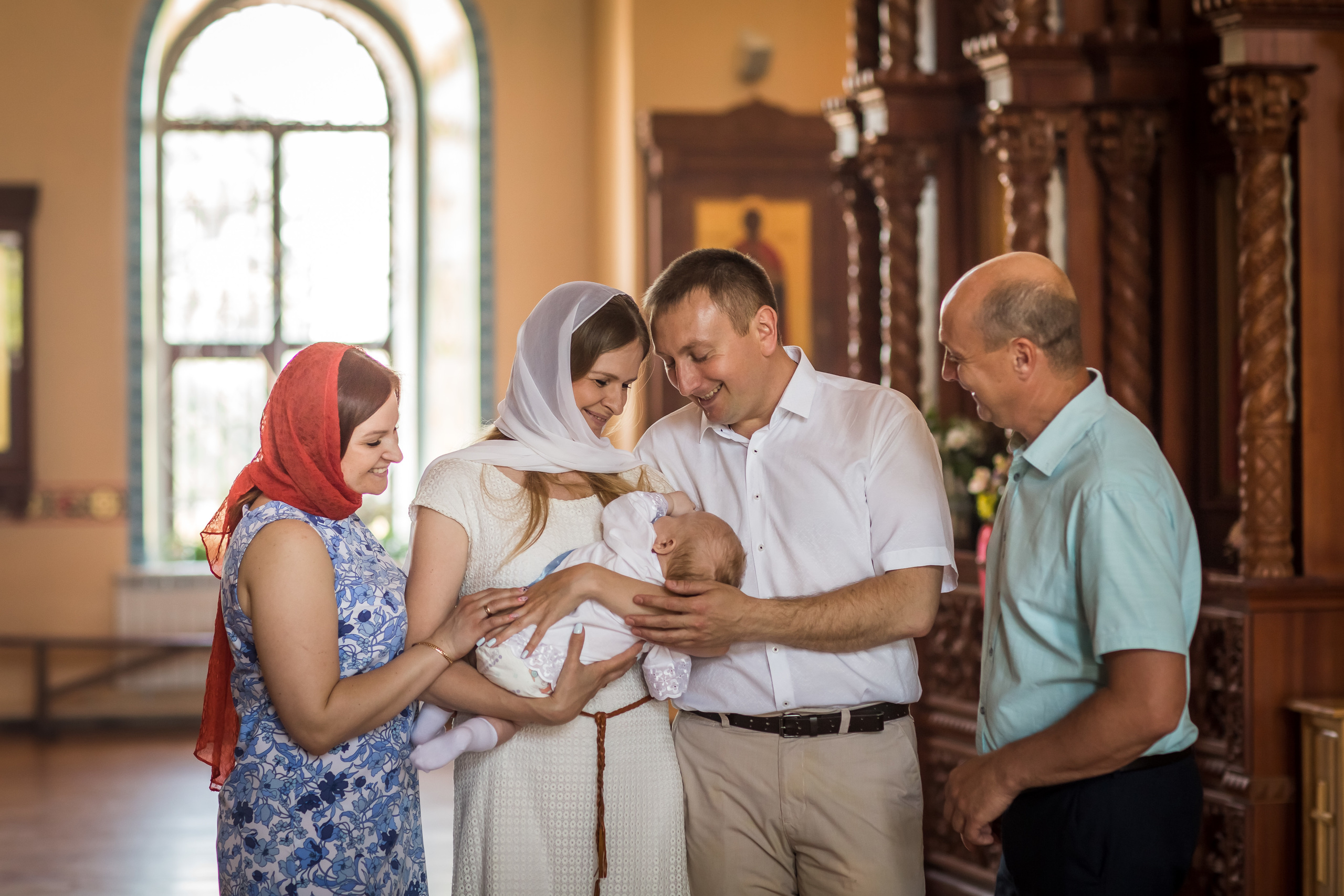 Крещение Артема. Свадебный, семейный и детский фотограф в Алексеевке Анастасия Ковальчу