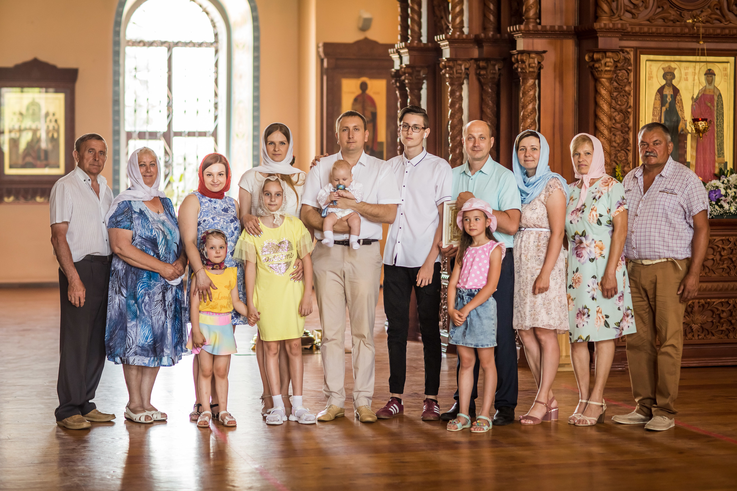 Крещение Артема. Свадебный, семейный и детский фотограф в Алексеевке Анастасия Ковальчу