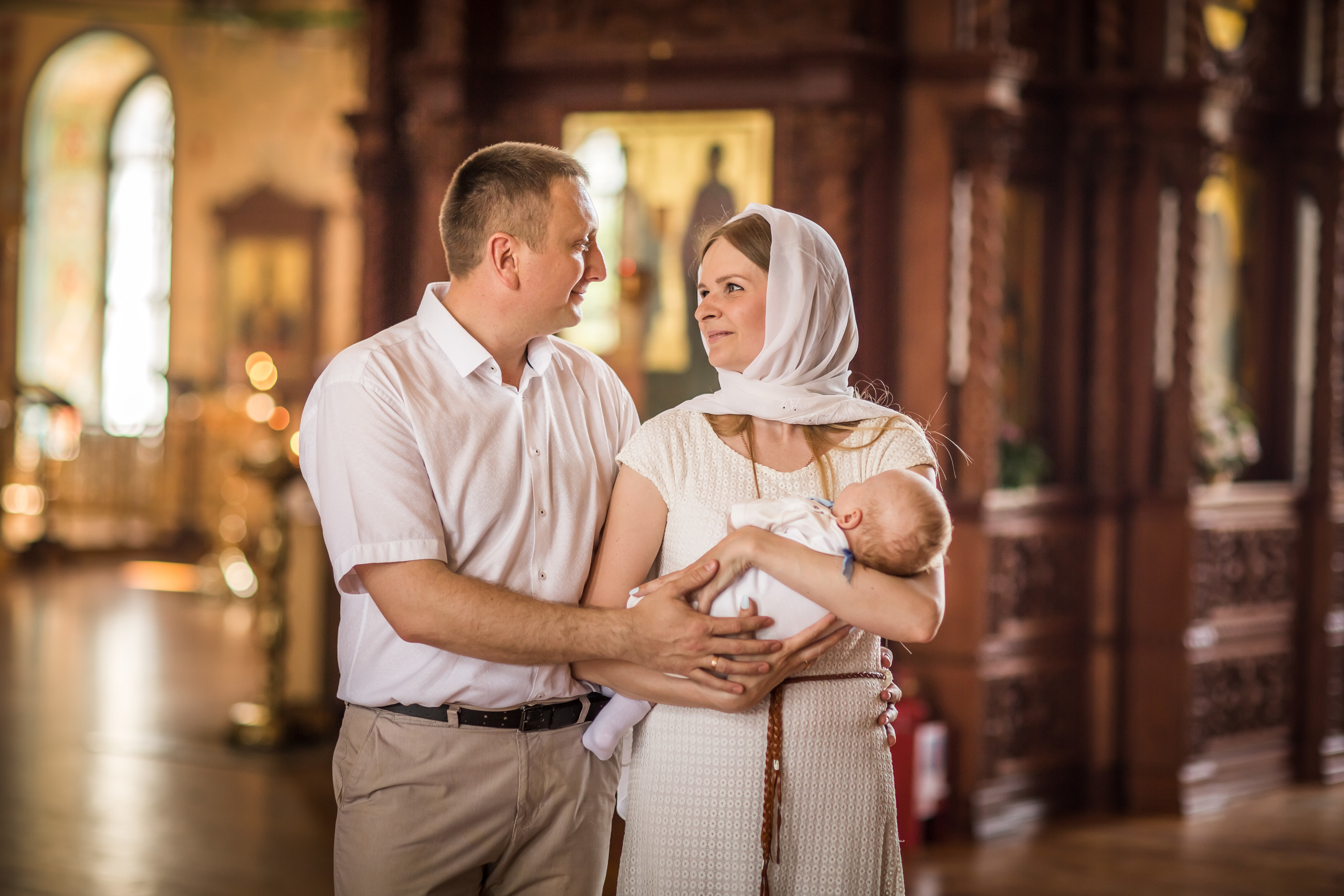 Крещение Артема. Свадебный, семейный и детский фотограф в Алексеевке Анастасия Ковальчу