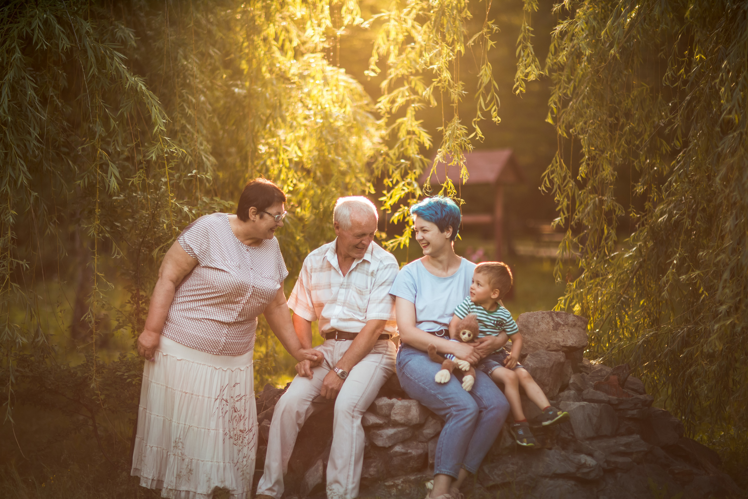 Семейная прогулка. Июнь. Свадебный, семейный и детский фотограф в Алексеевке Анастасия Ковальчу