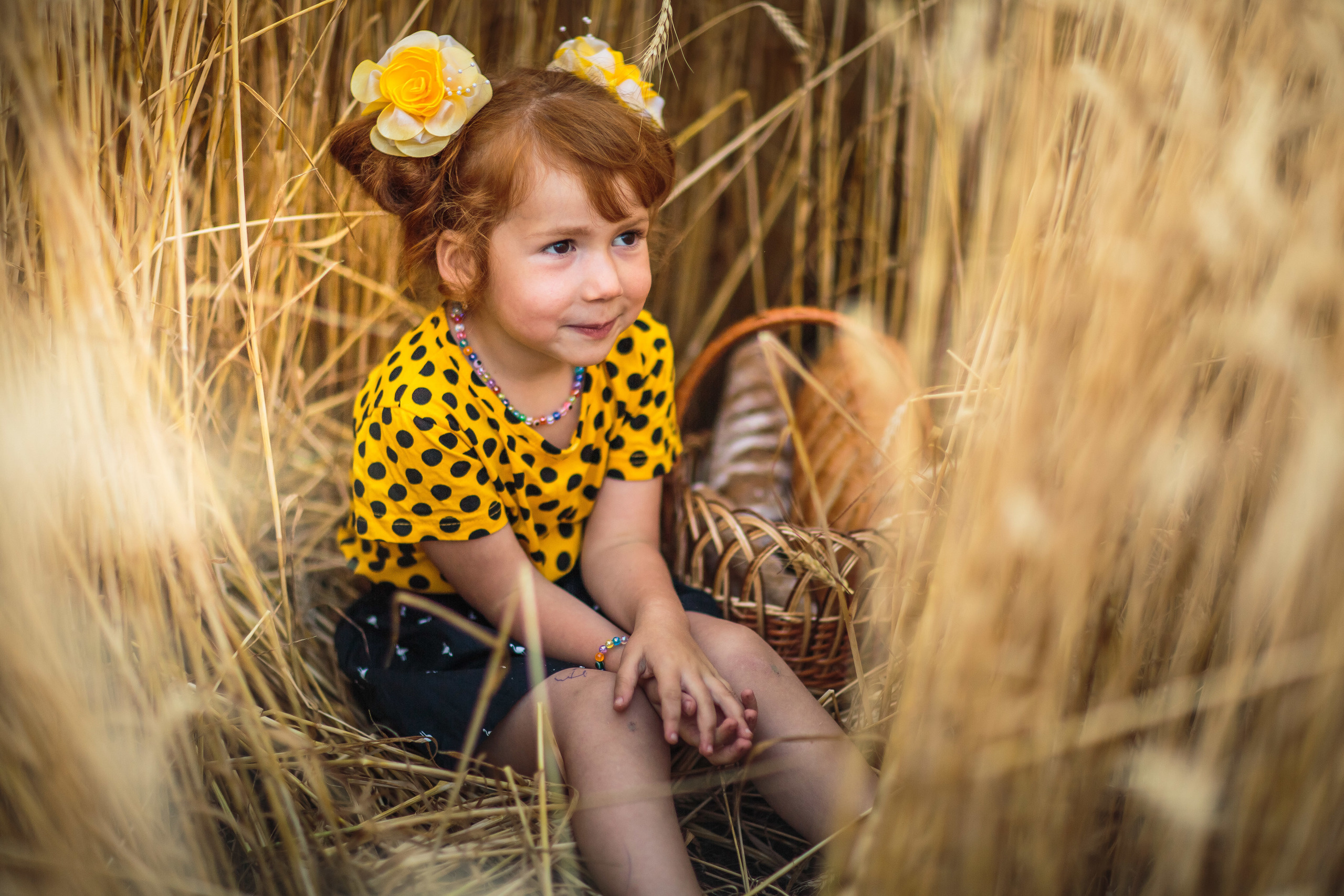 Прогулка в пшенице и подсолнухах. Свадебный, семейный и детский фотограф в Алексеевке Анастасия Ковальчу