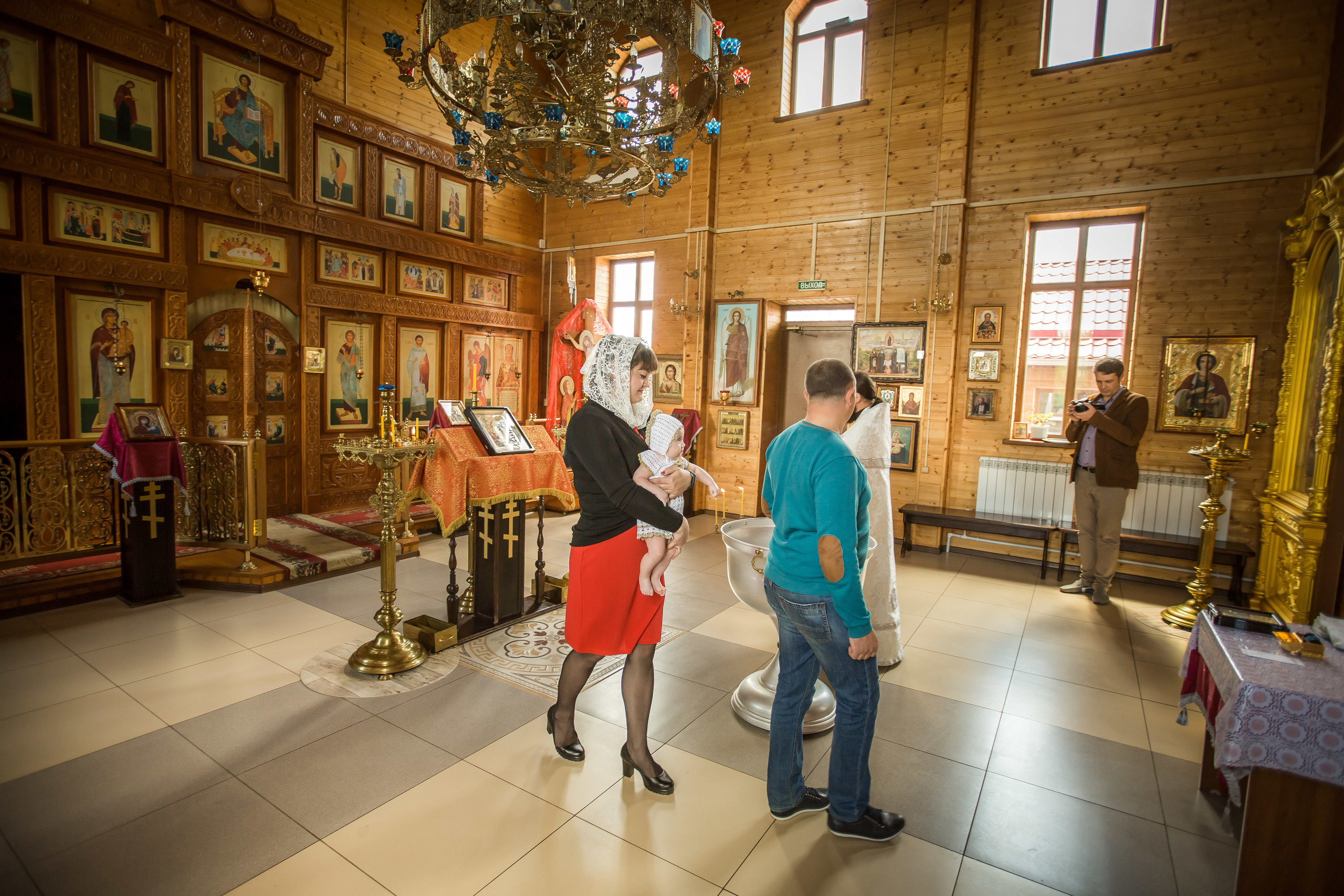 Крещение Юлии. Свадебный, семейный и детский фотограф в Алексеевке Анастасия Ковальчу