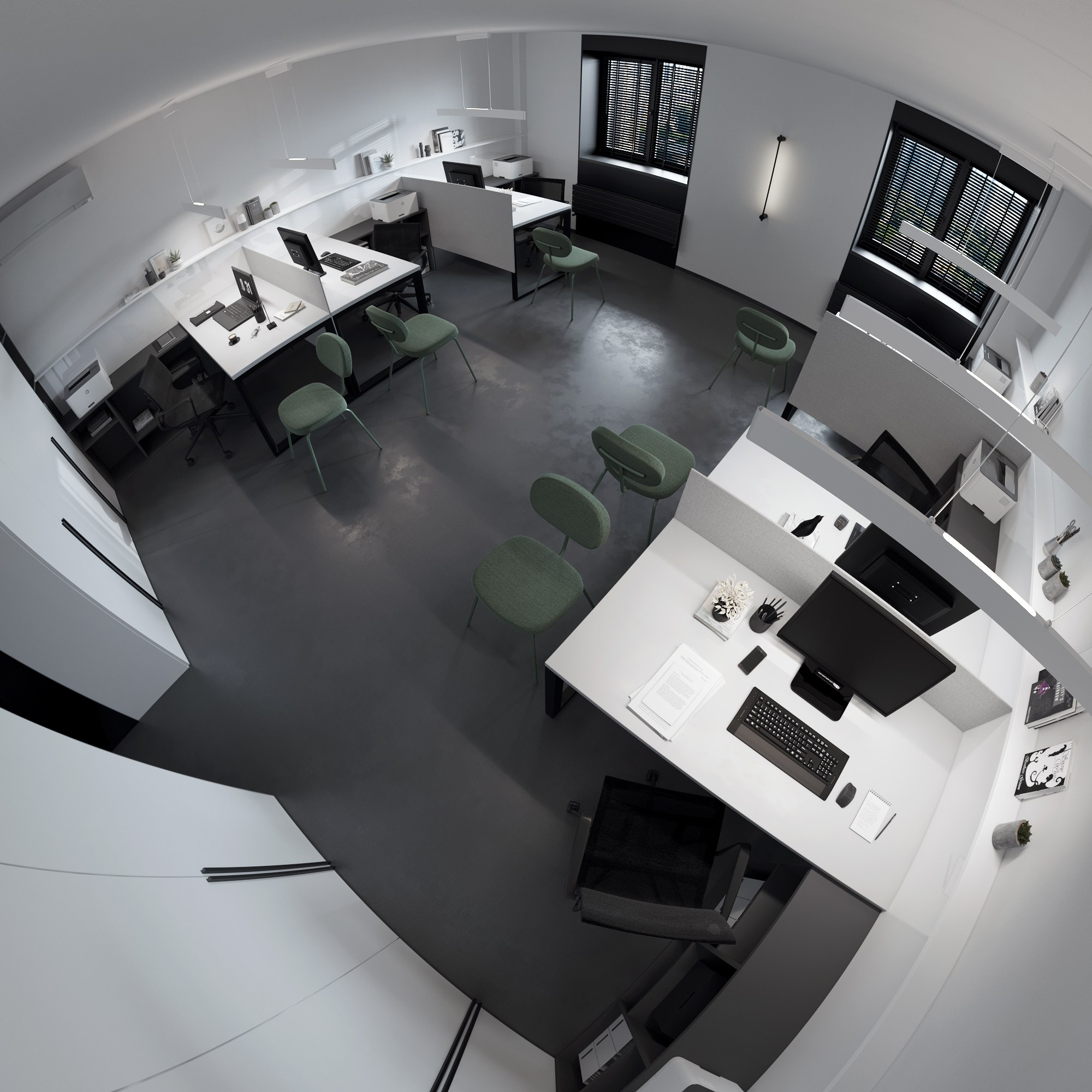 Кабинет бухгалтеров. 3D-визуализатор Орлова Юлия