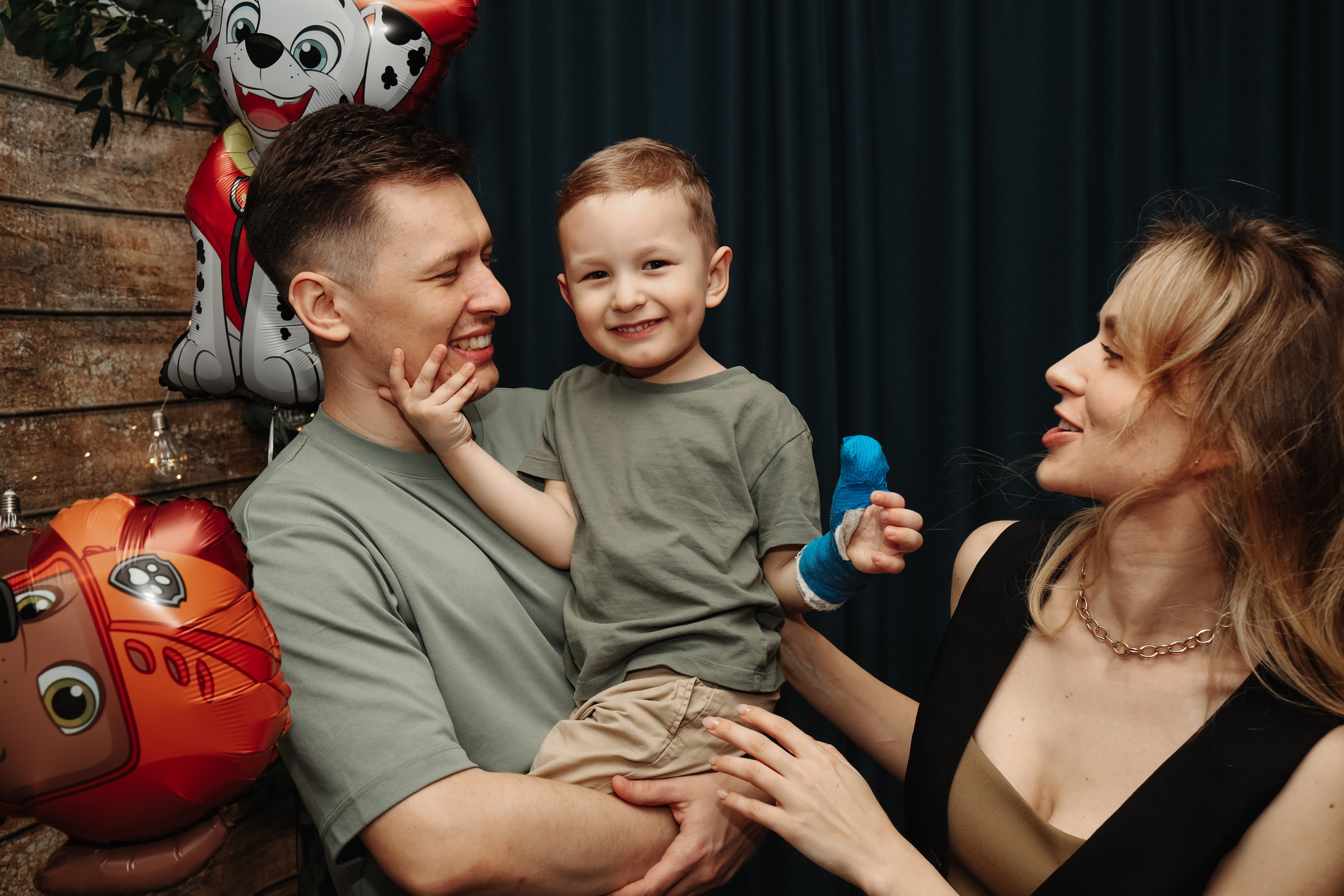 Андрюше 4 годика. Фотограф Новосибирск