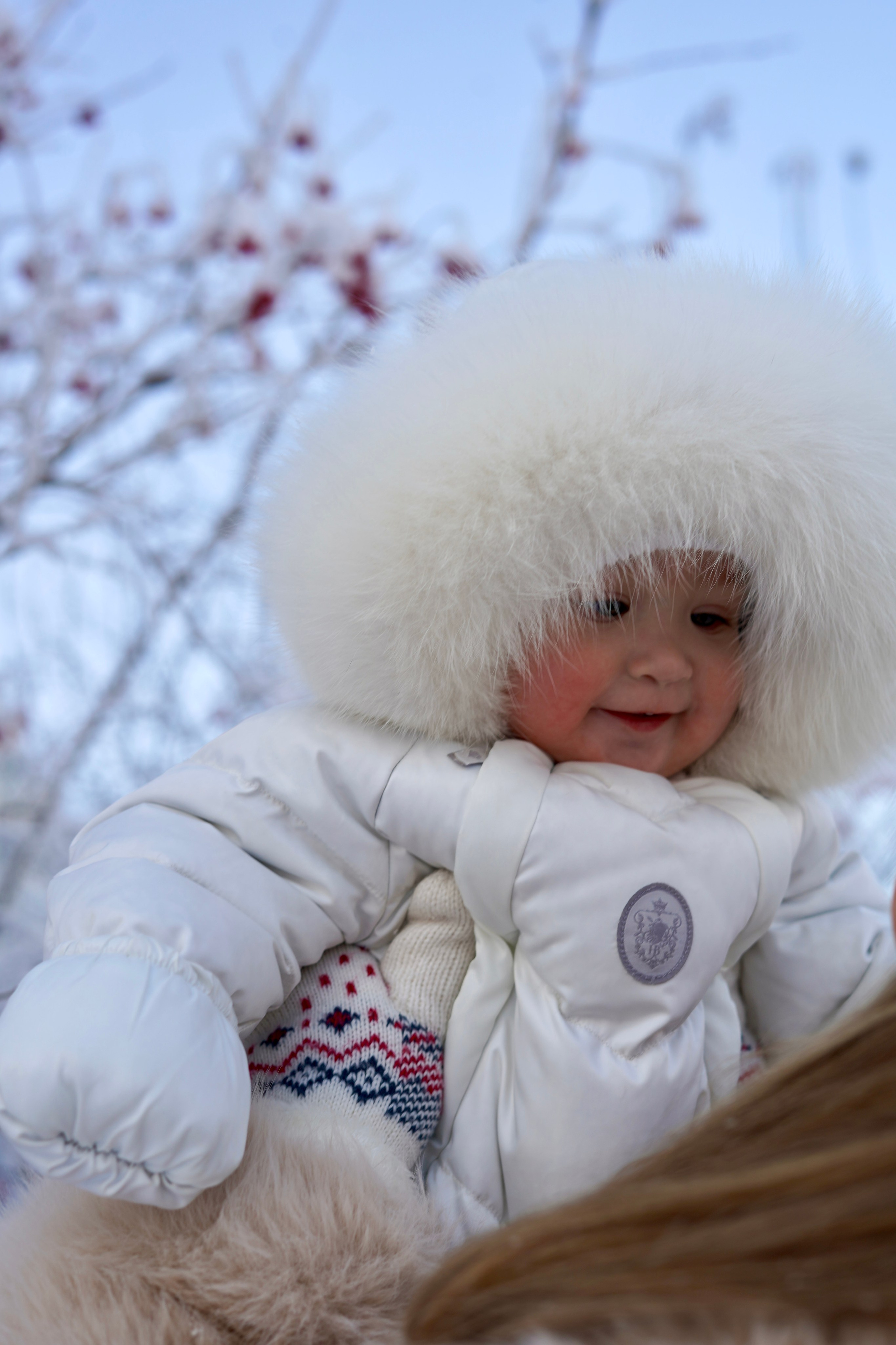 Фотосессия зимняя на улице с ребенком. Фотограф в Барнауле, Полина Черкасова