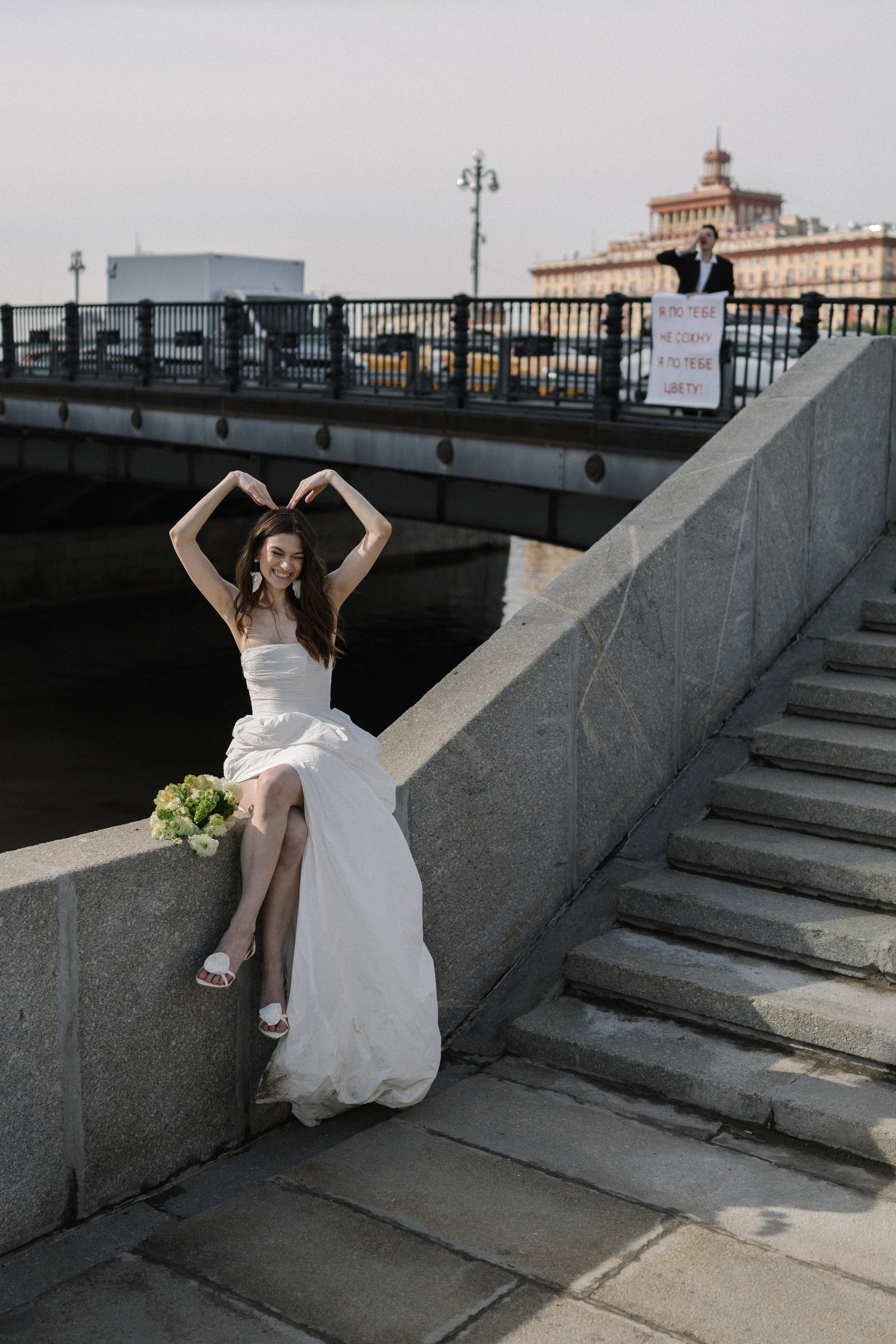 Москва. Набережная. Вы. Юлия Анисимова — свадебный и семейный фотограф в Санкт-Петербурге