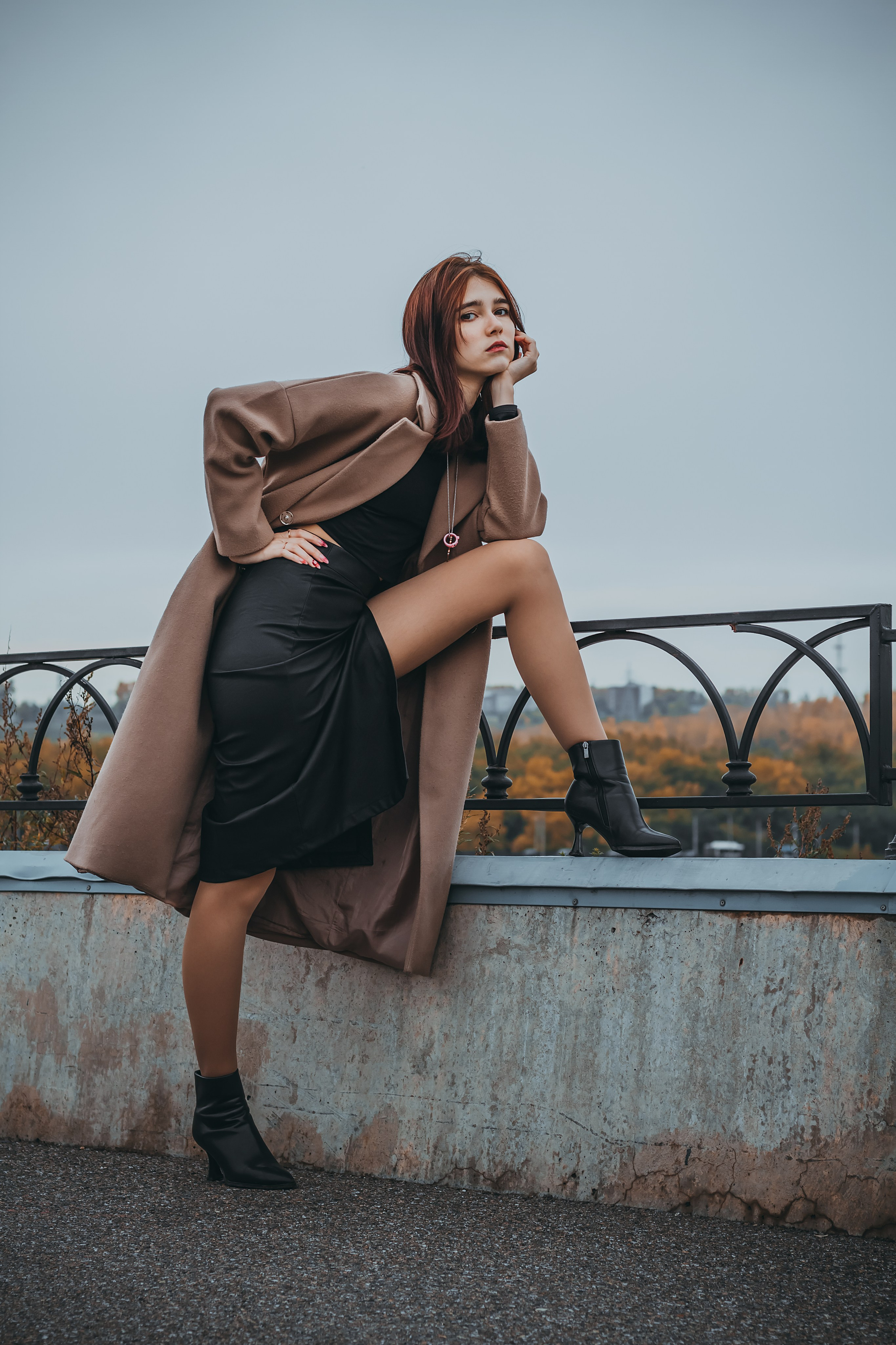 Осень. Фотограф в Новокузнецке