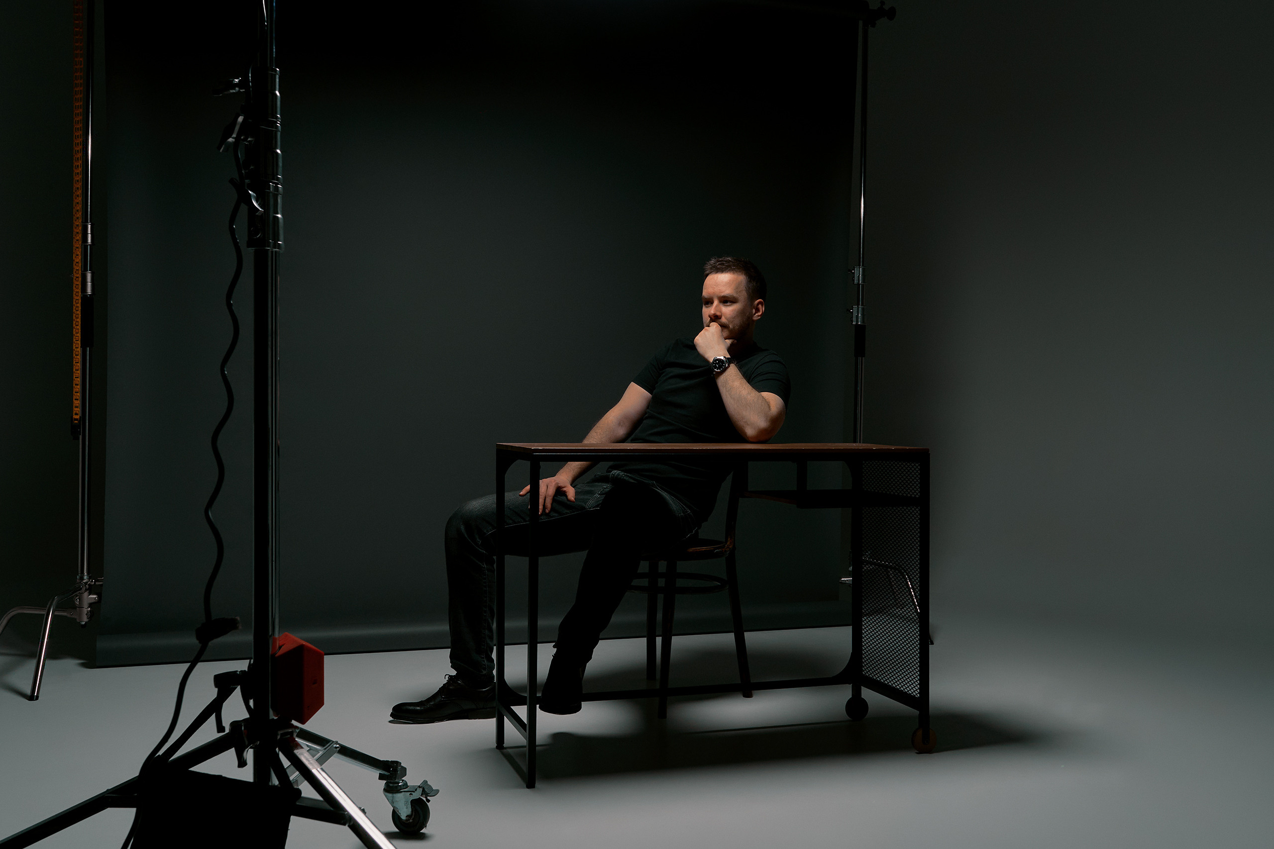 Мужская съемка, мужской портрет