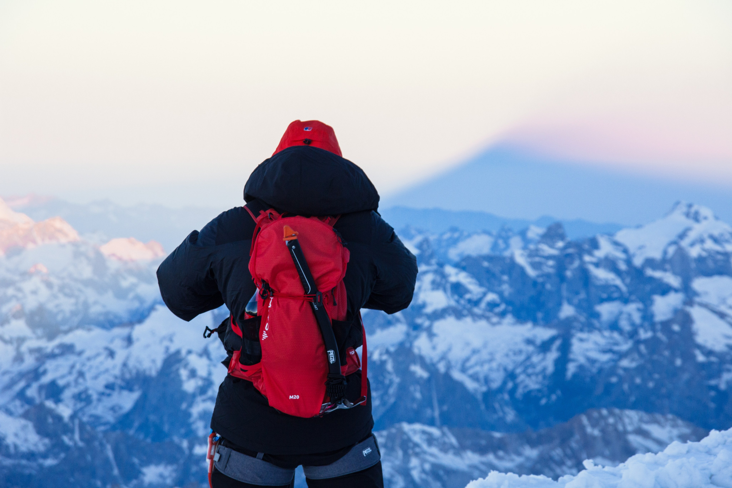 Съемка восхождения. Фотограф Котий Даниил