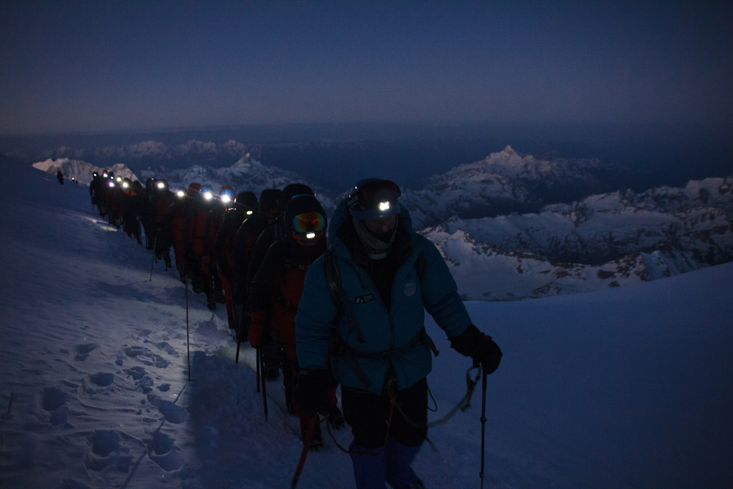 Восхождение на Эльбрус (пример съемки). Фотограф Котий Даниил