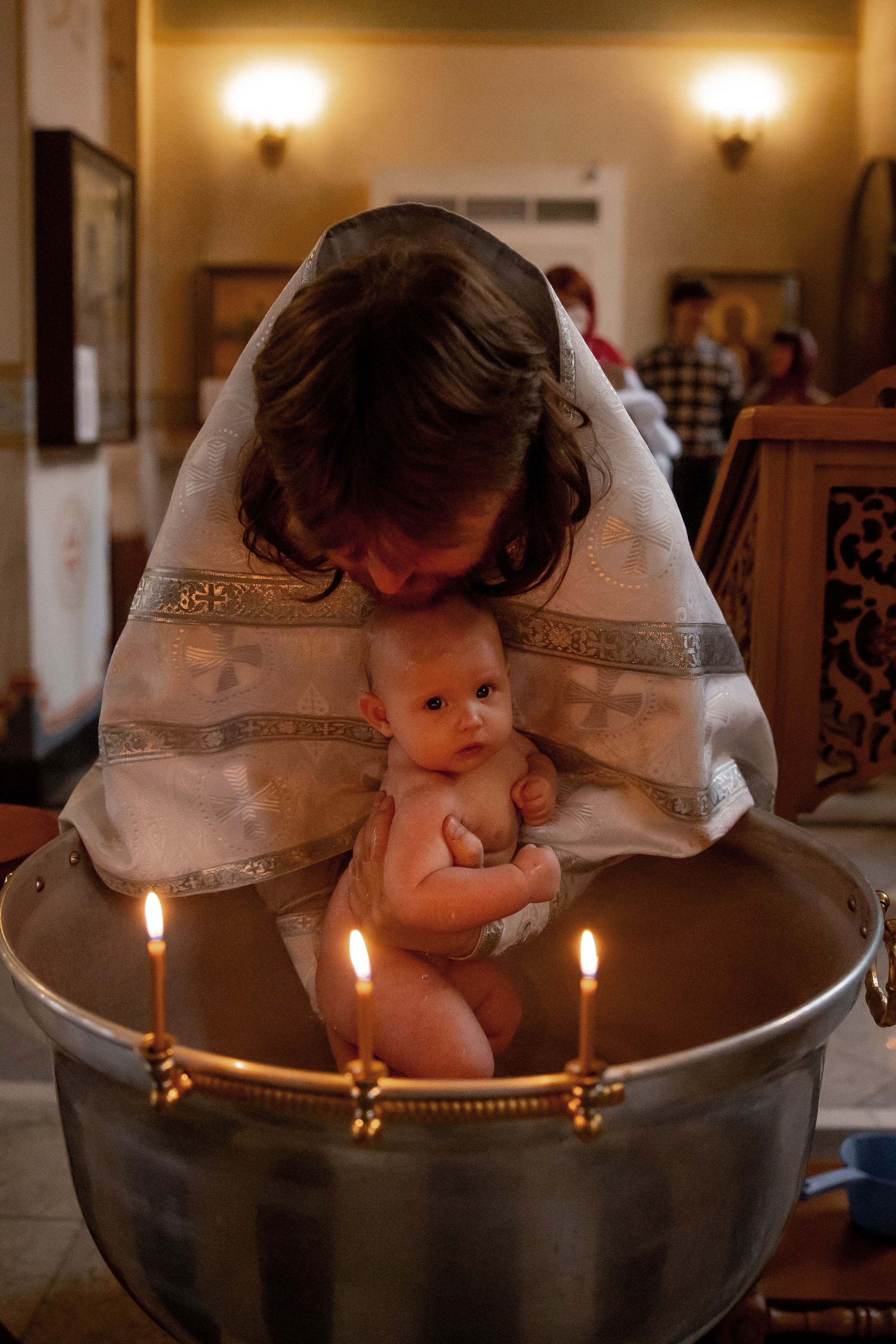 Таинство Крещения. Семейный фотограф в Москве