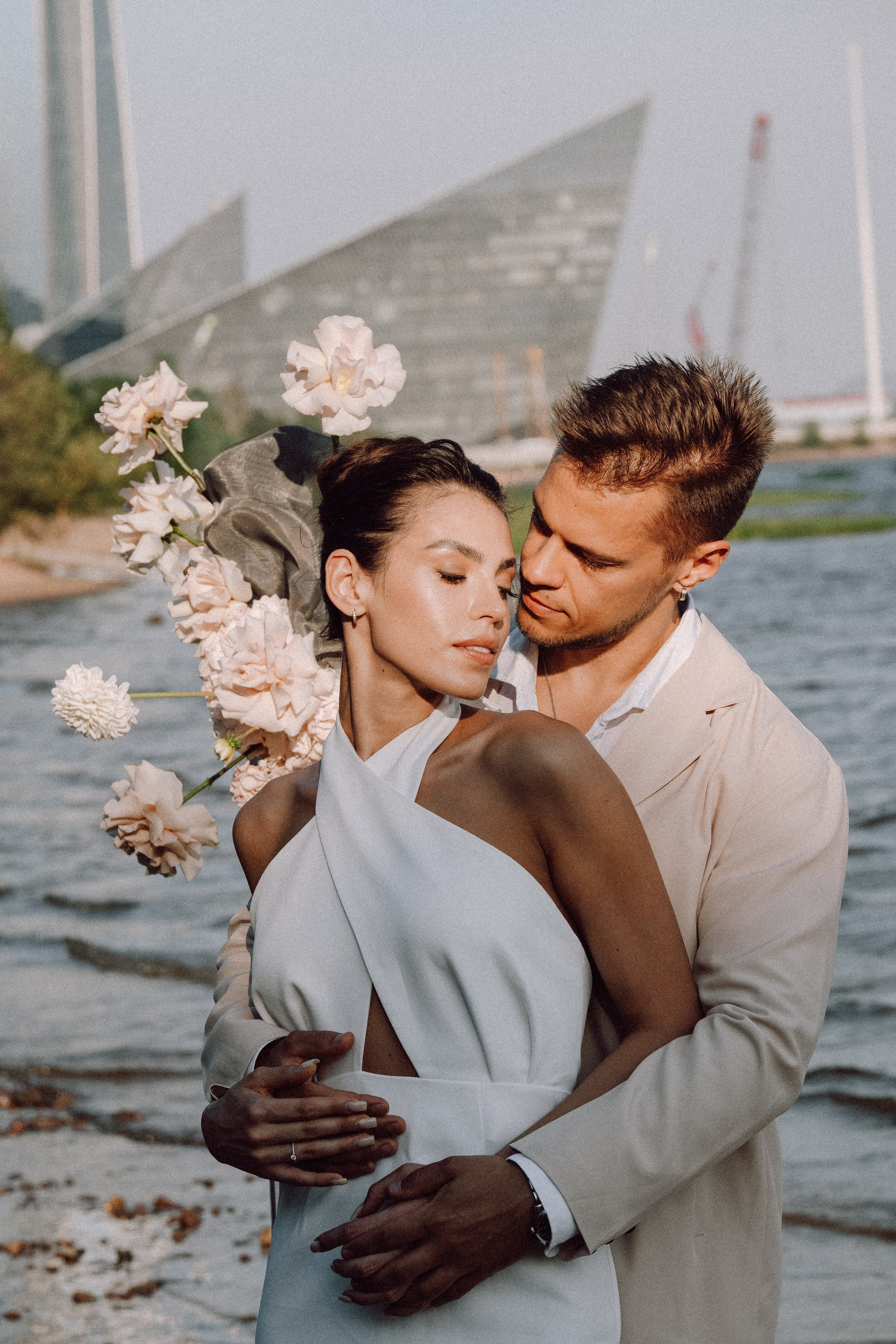 СВАДЕБНАЯ ФОТОСЕССИЯ ВЫЕЗДНОЙ ЦЕРЕМОНИИ (ФИНСКИЙ ЗАЛИВ). Профессиональный фотограф, Санкт-Петербург — Виктория Богомолова