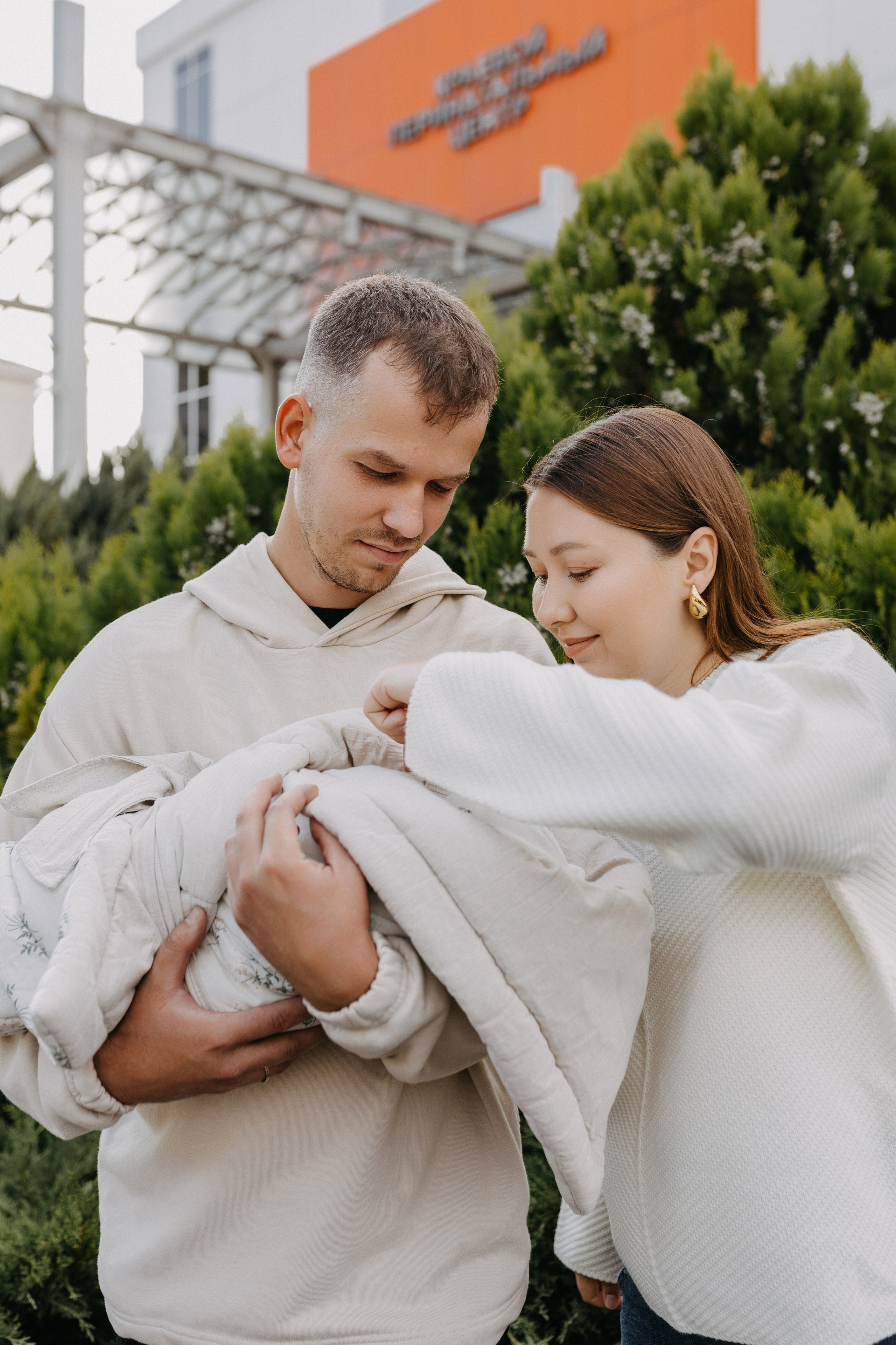 Перинатальный центр. Семейный фотограф в Краснодаре Яна Морева