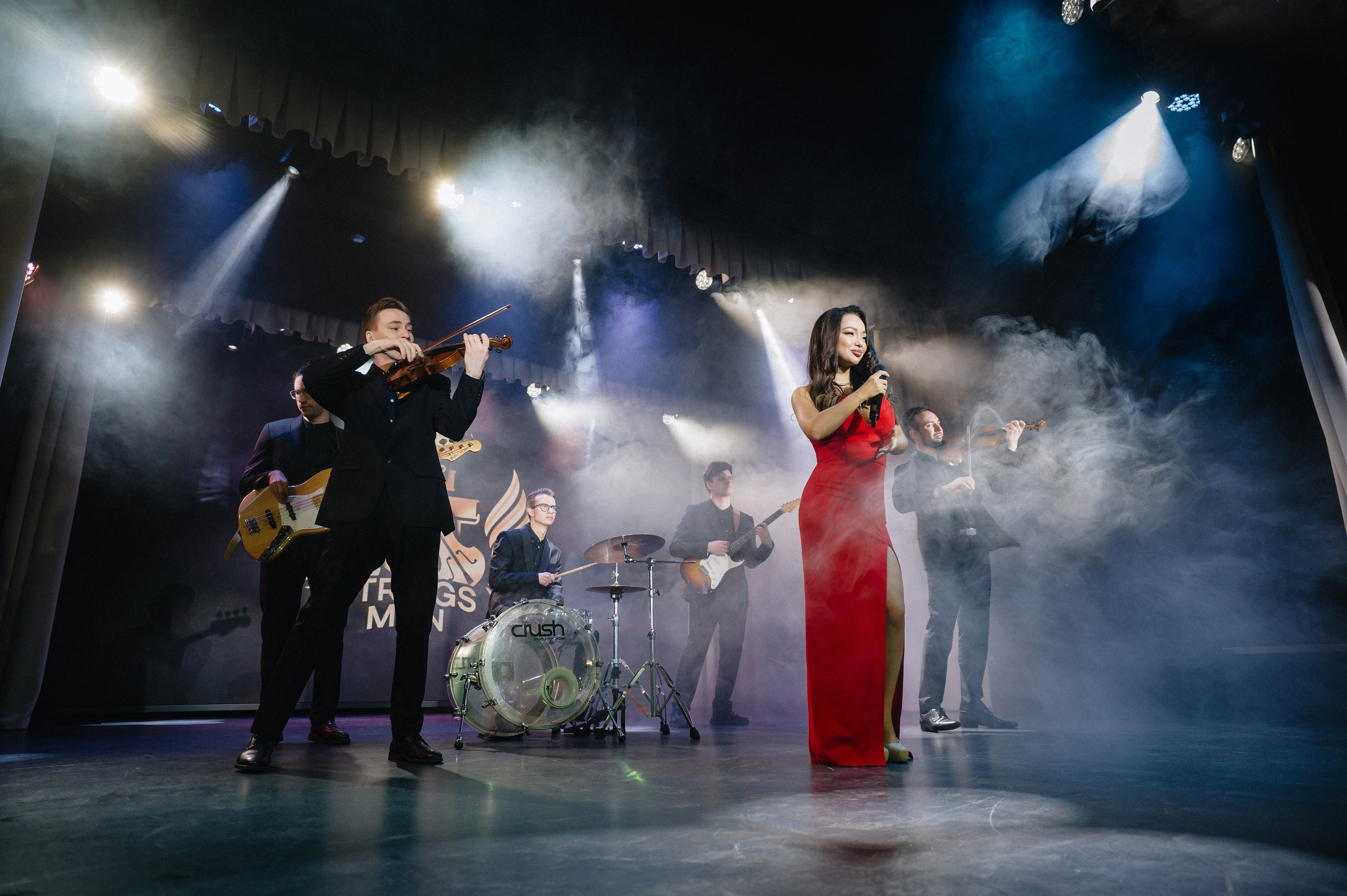 Strings Men. Just Brass