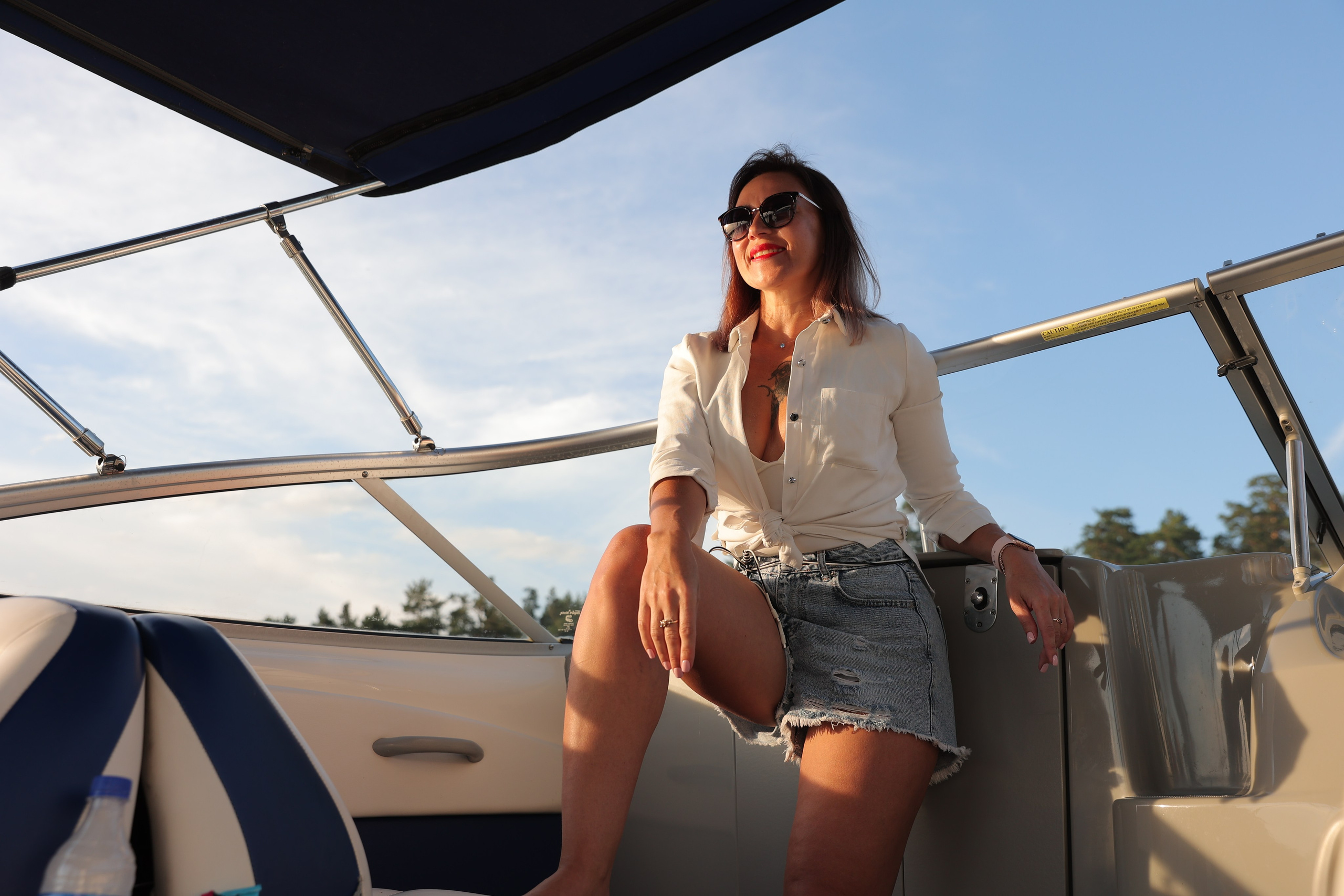 Прогулка на катере август 2024. Фотограф Алина Ионычева в Новосибирске