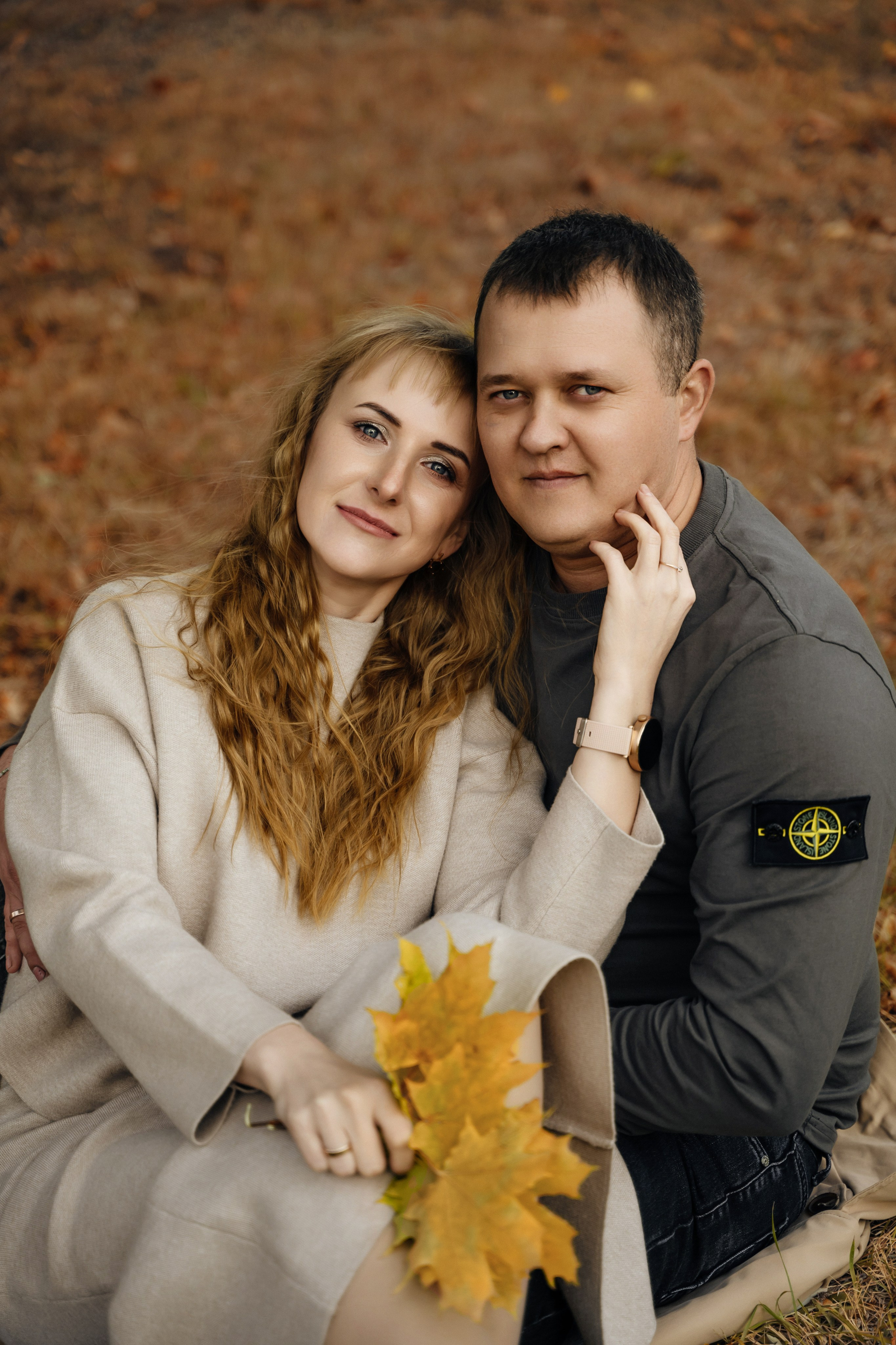 Осенняя фотосессия в стиле Love Story. Семейный фотограф в Белгороде Амелина Алина