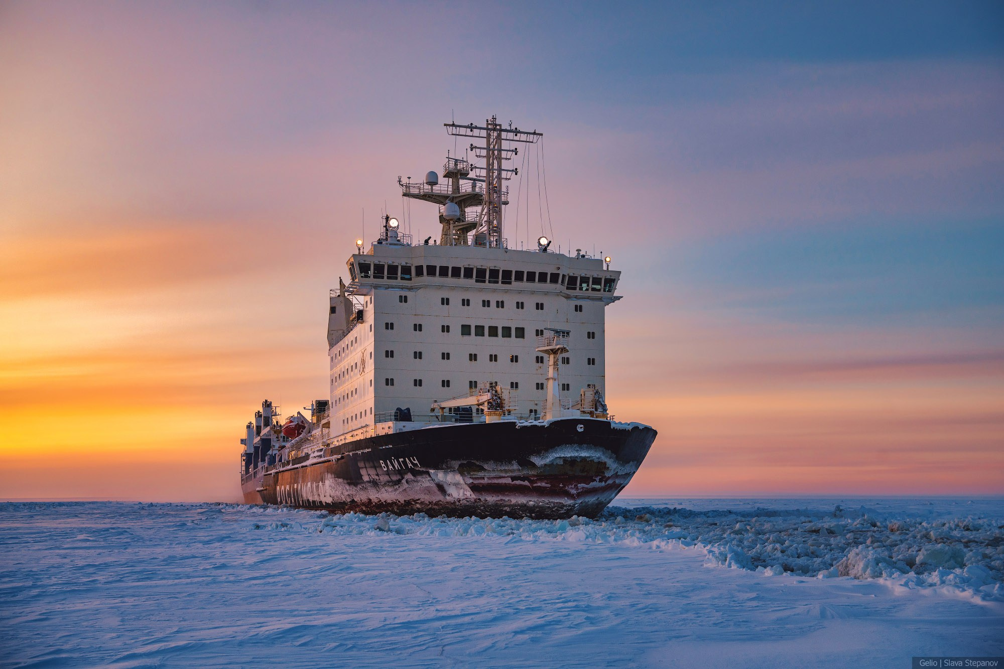 Ледоколы. Фотограф Слава Степанов, Gelio