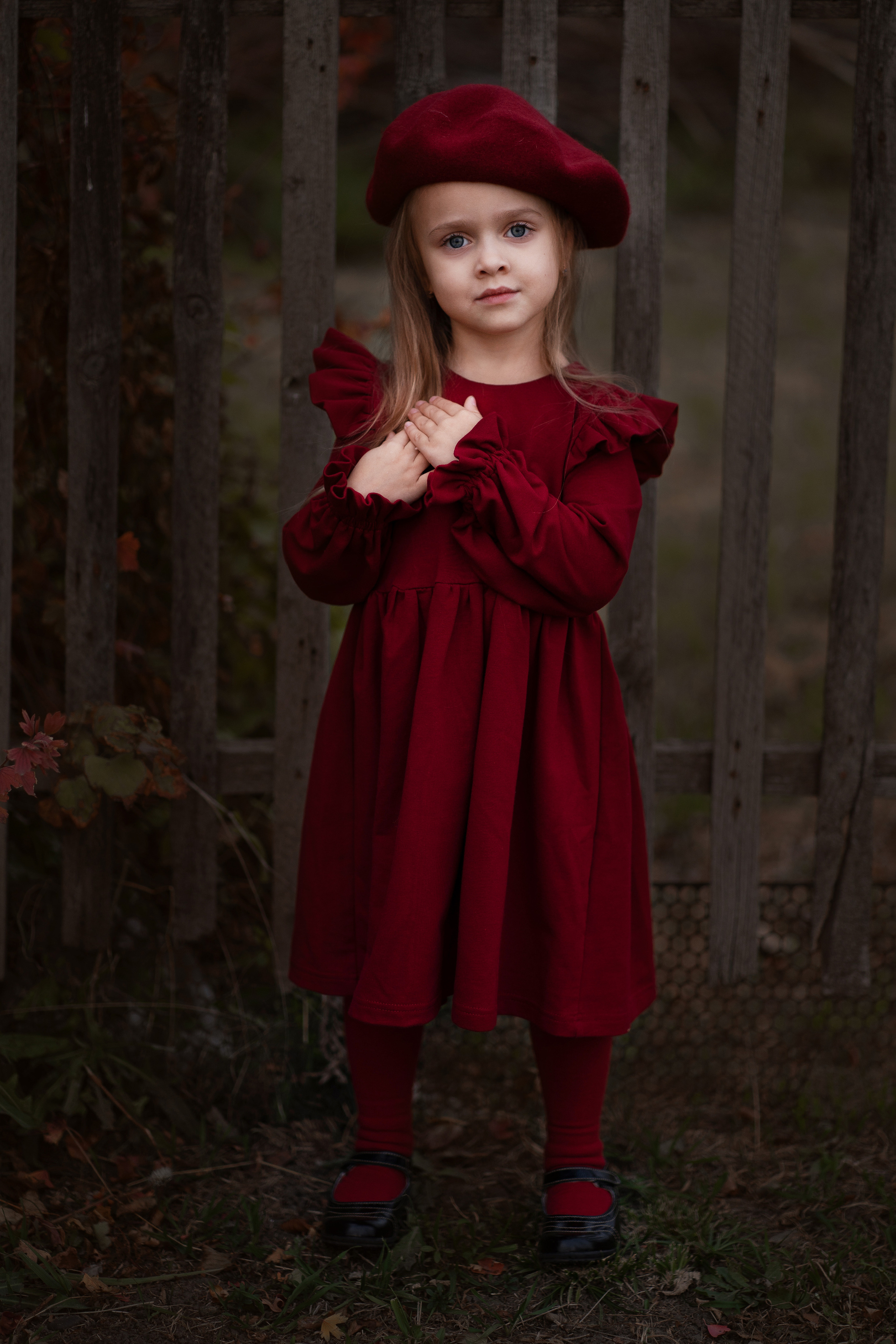 Цвет осени — Бордо. Семейный и детский фотограф Мария Лютикова