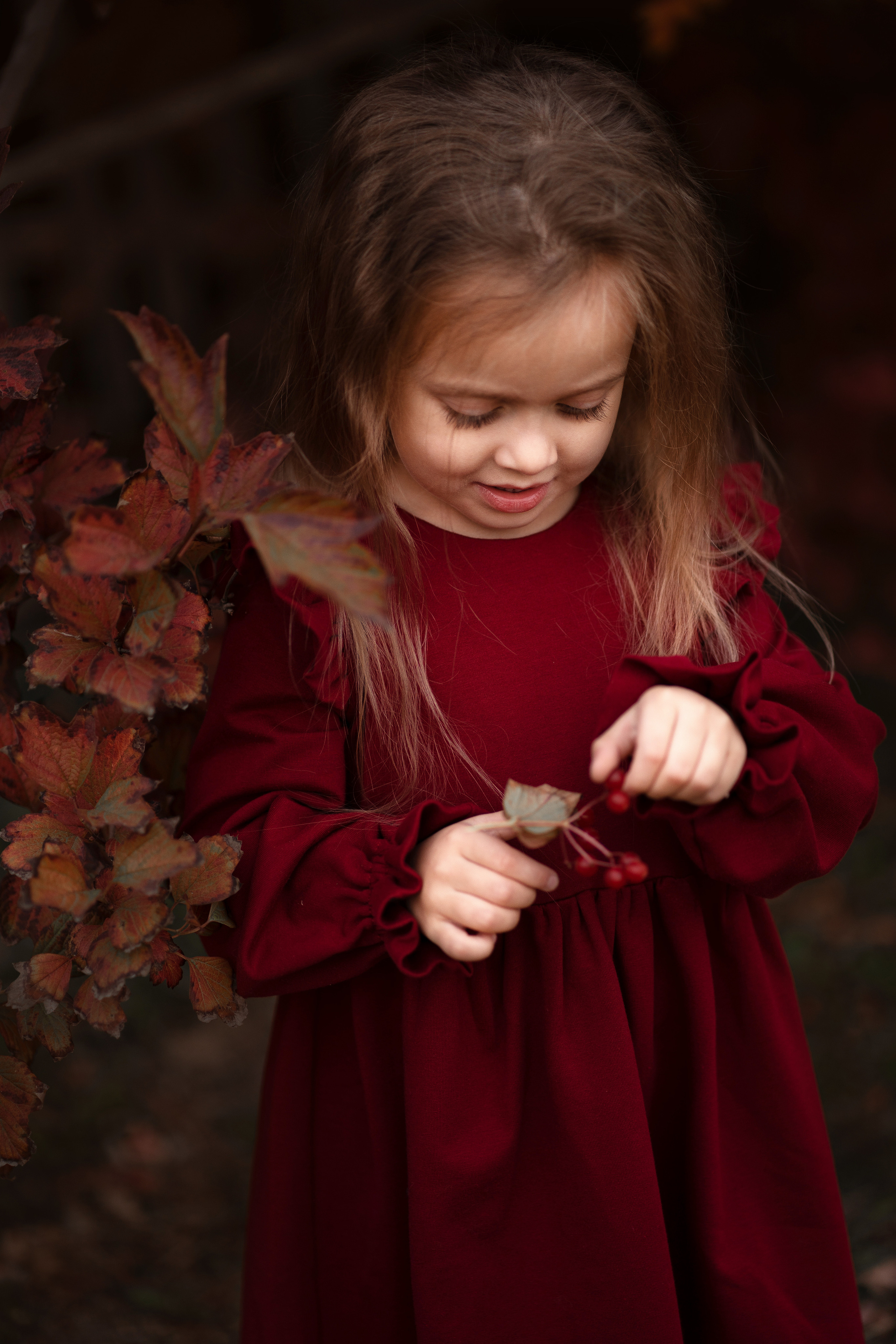 Цвет осени — Бордо. Семейный и детский фотограф Мария Лютикова