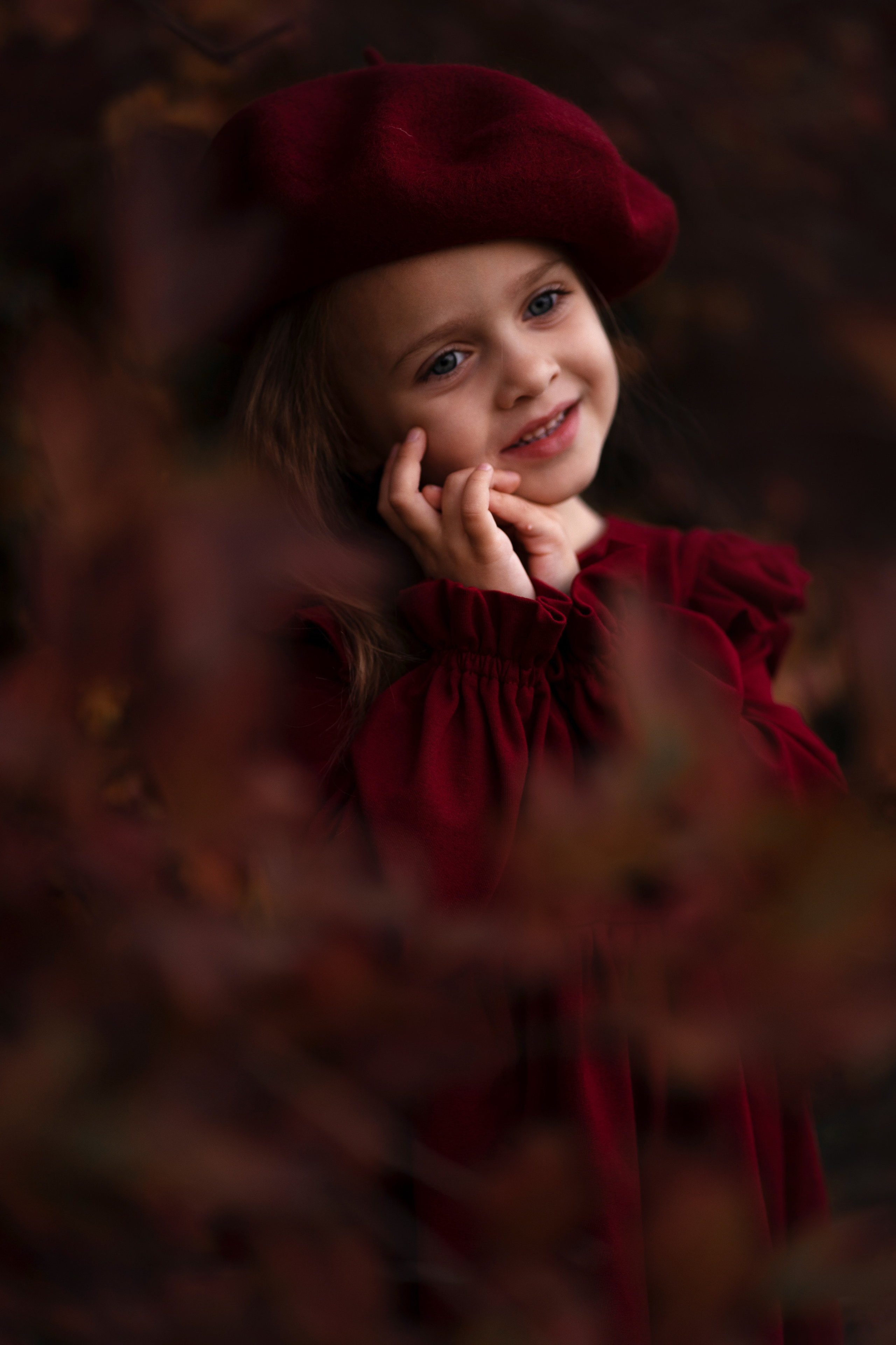 Цвет осени — Бордо. Семейный и детский фотограф Мария Лютикова