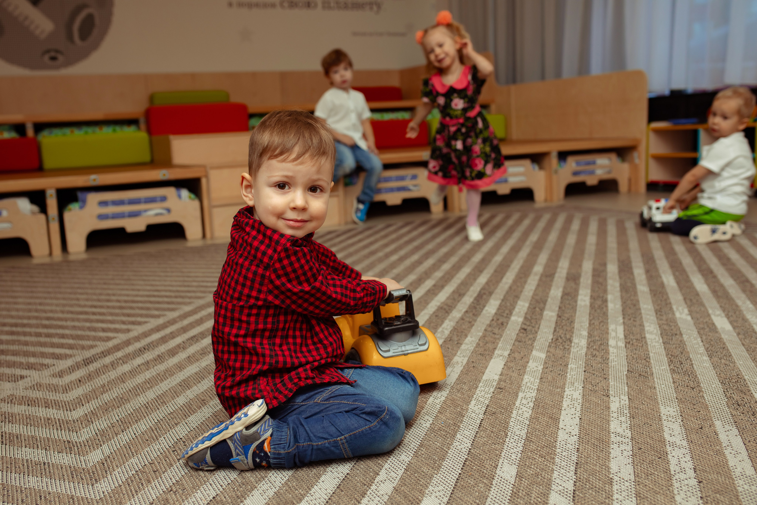 Праздник весны в детском саду. Семейный и детский фотограф в Москве Дорогова Екатерина