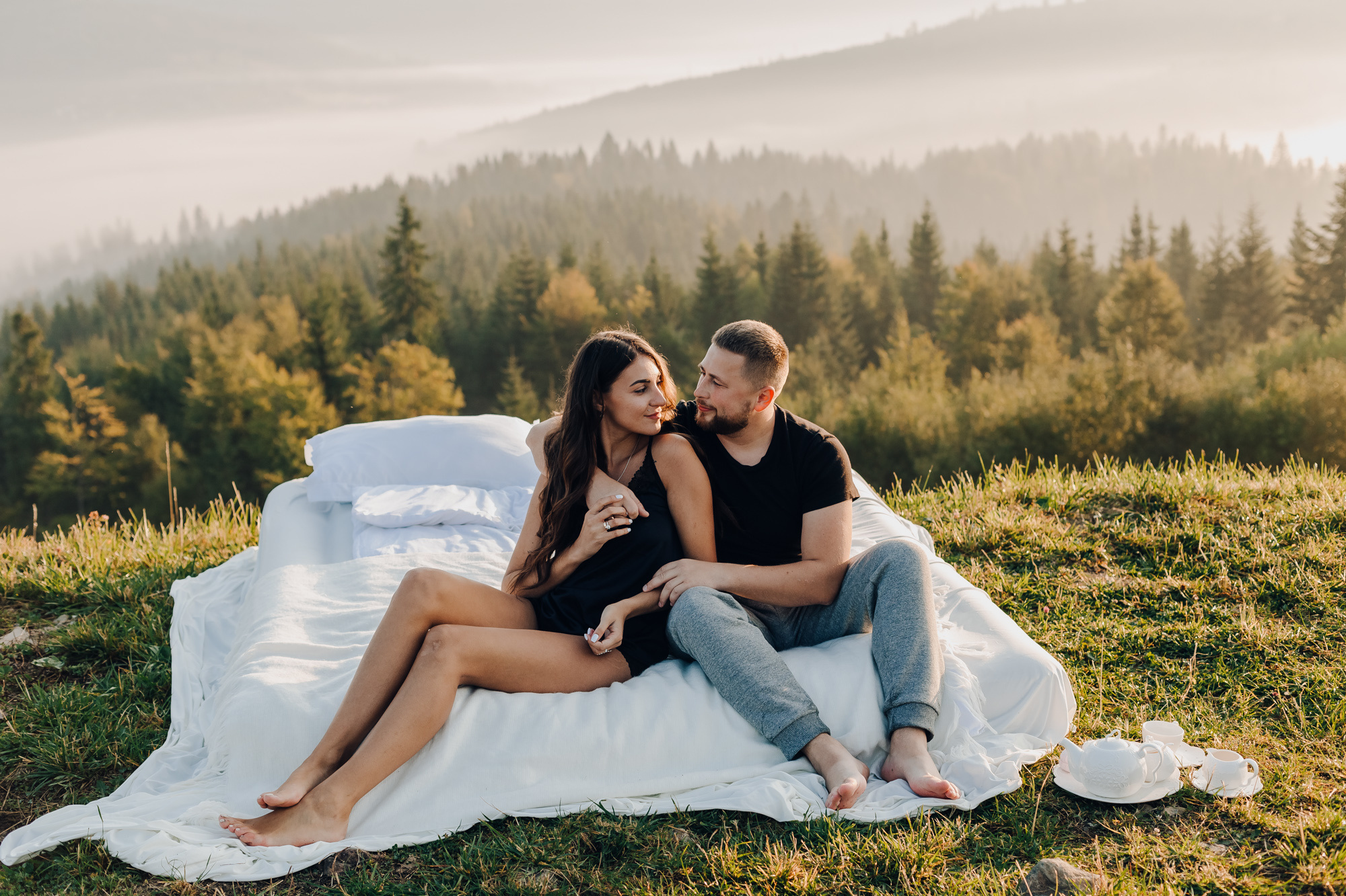 Рассвет в горах. Семейный фотограф в Минске Саша Павлюк