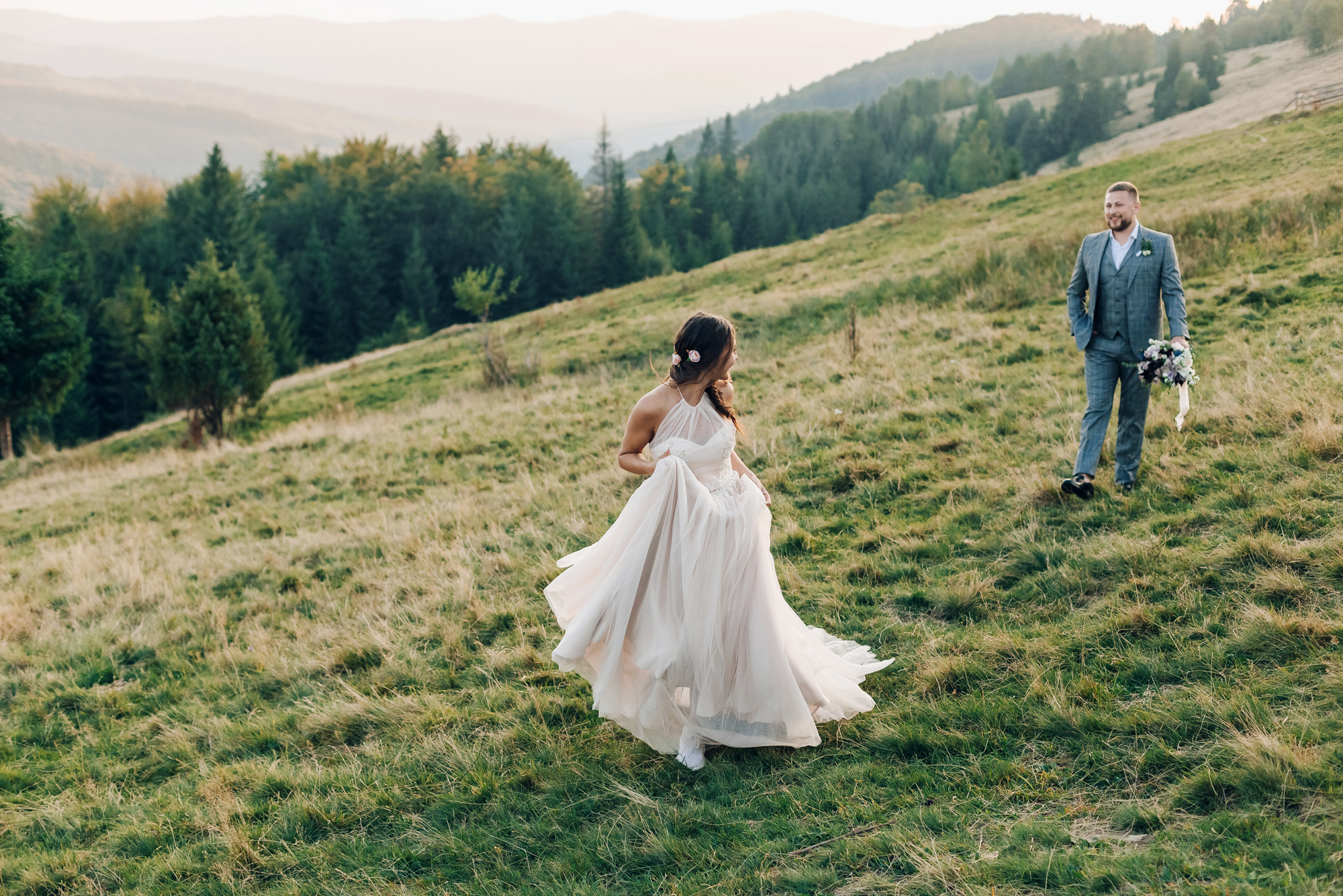 Александра и Евгений (Свадьба высоко в горах). Семейный фотограф в Минске Саша Павлюк