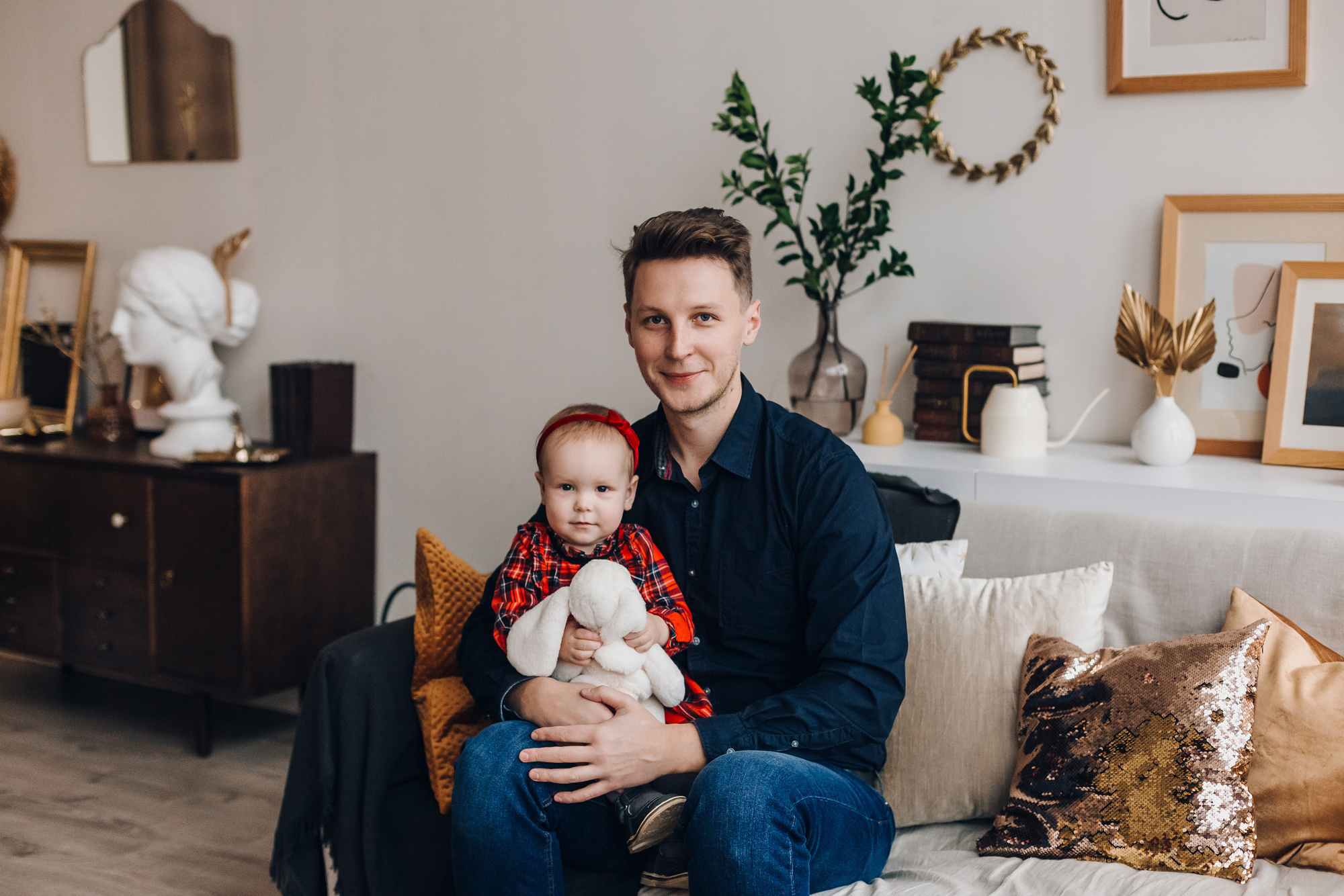 Оля, Алексей и Соня (новый год 2020). Семейный фотограф в Минске Саша Павлюк