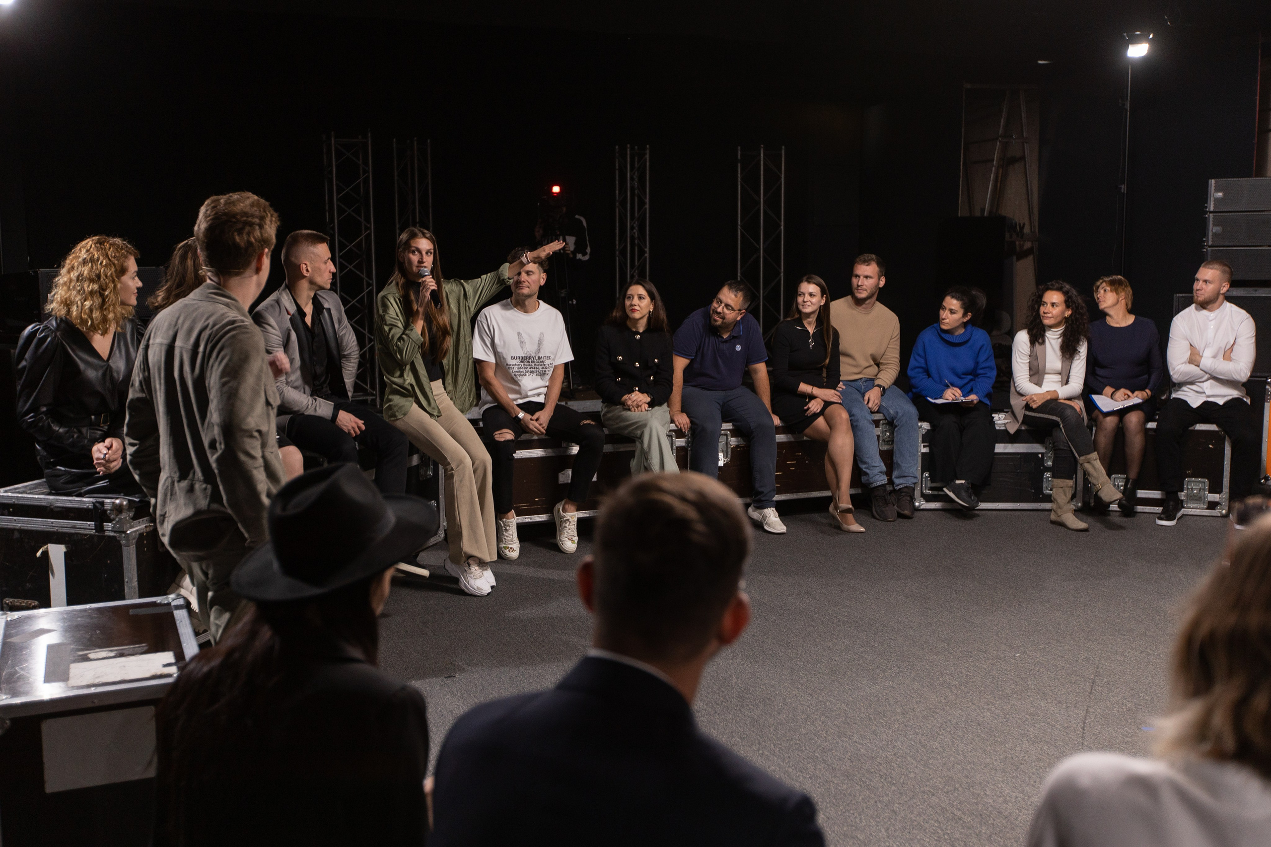 Съемки шоу Гительмана. Фотограф в Москве Десятова Ксения