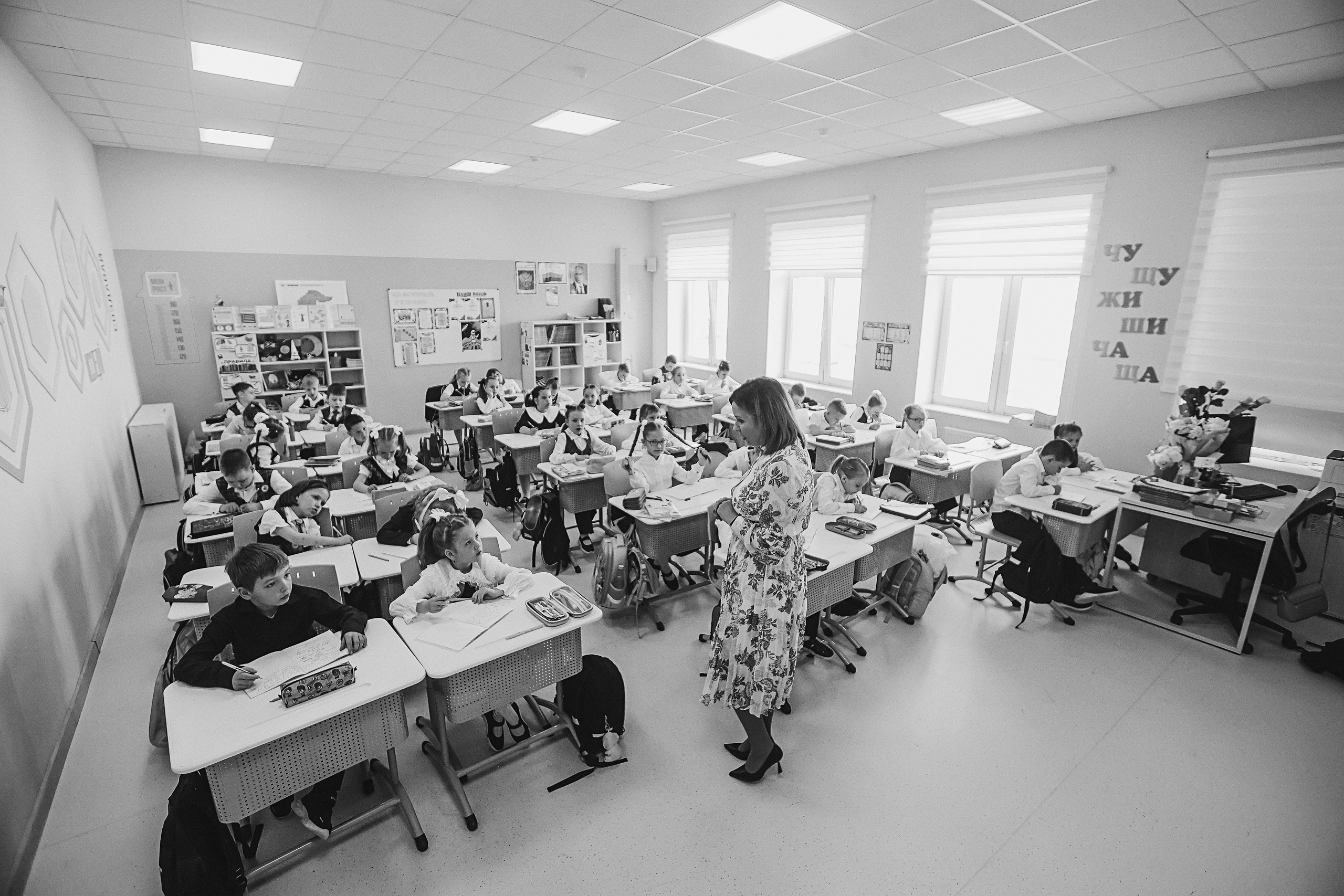 Один день в школе 1 класс. Семейный фотограф Тюмень, фотограф на роды Салмина Мария