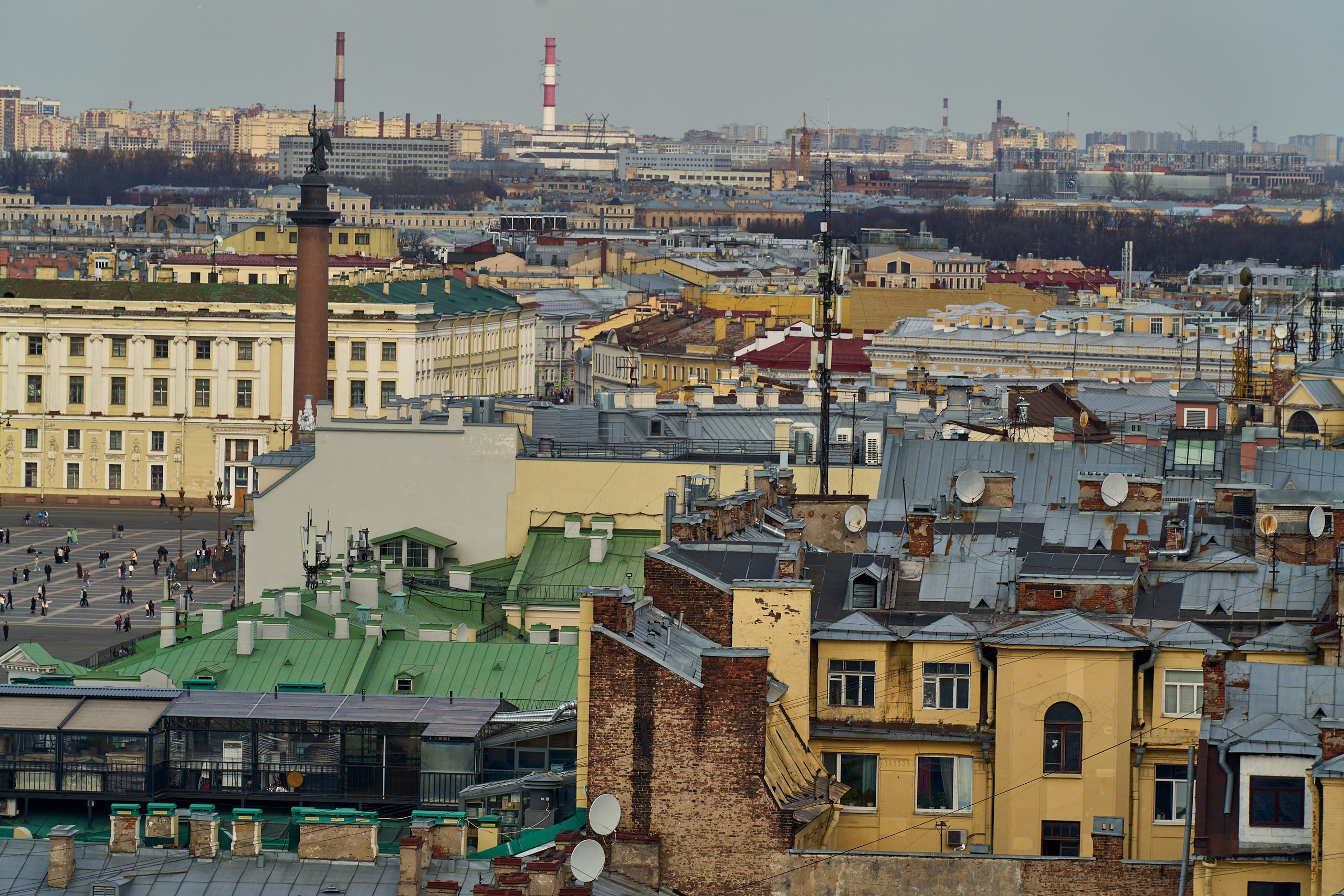 Колоннада Исаакиевского собора