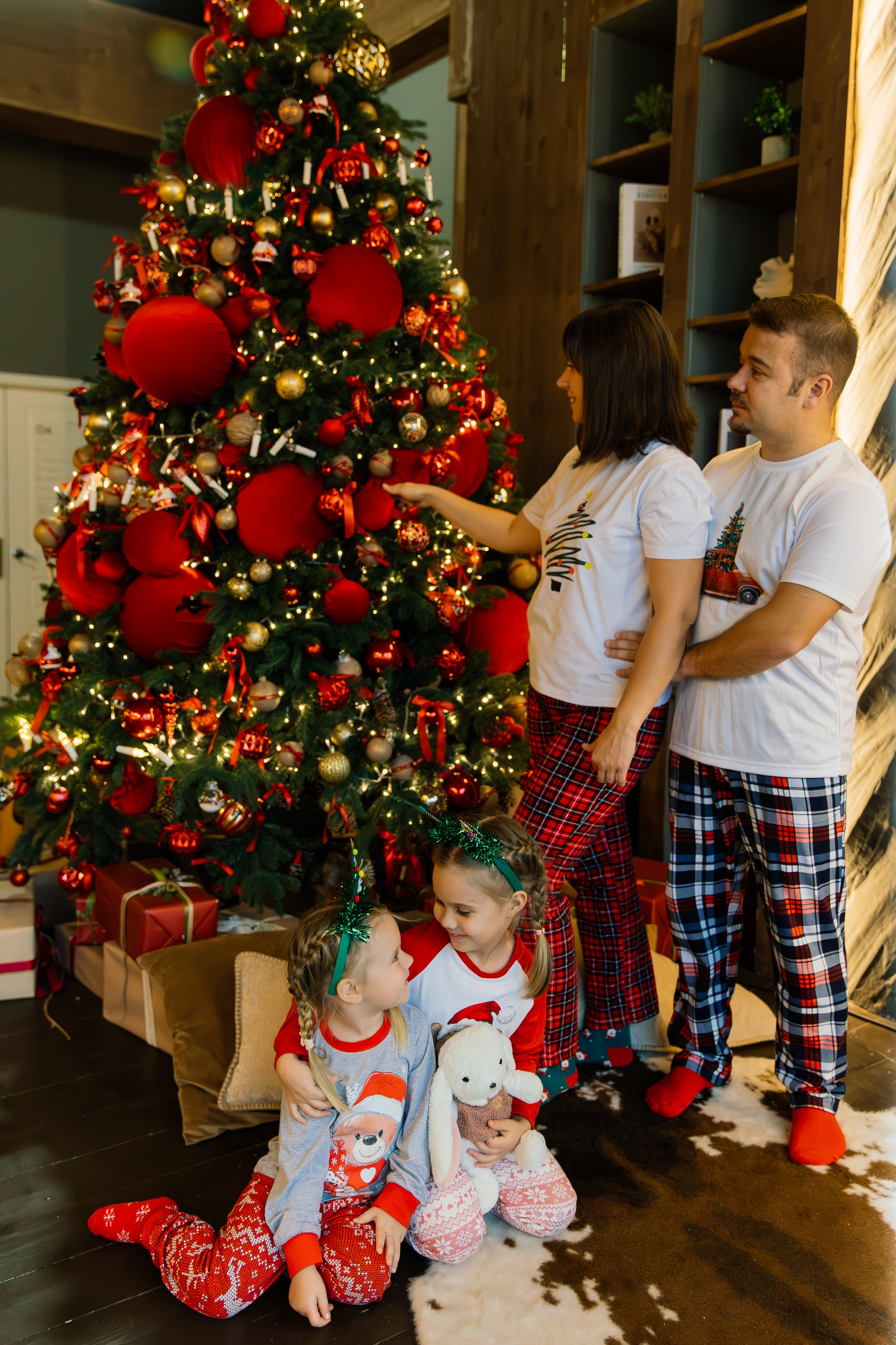 Новогодняя фотосессия. Семейный фотограф Толстикова Кристина