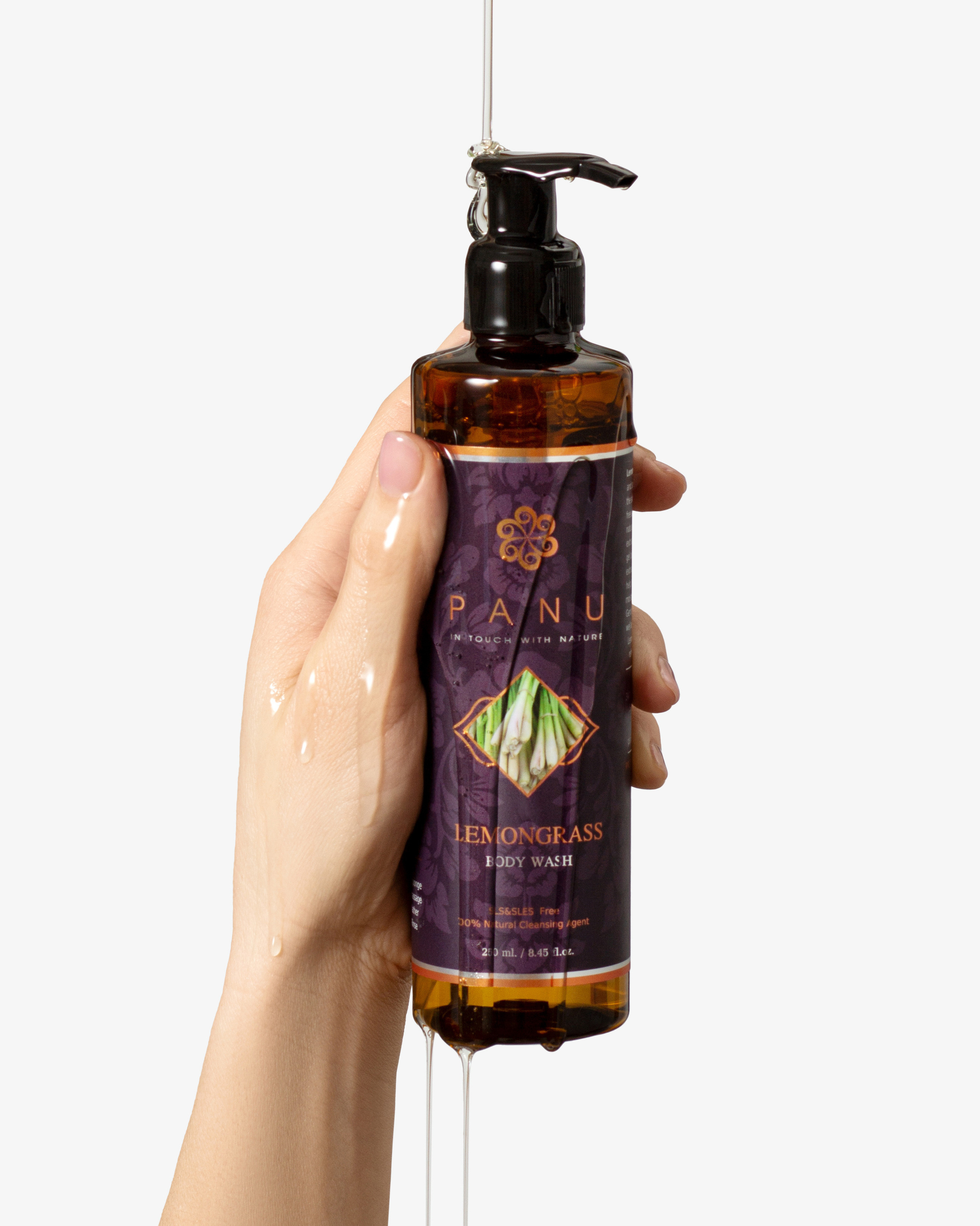 Гель для душа с лемонграссом. 