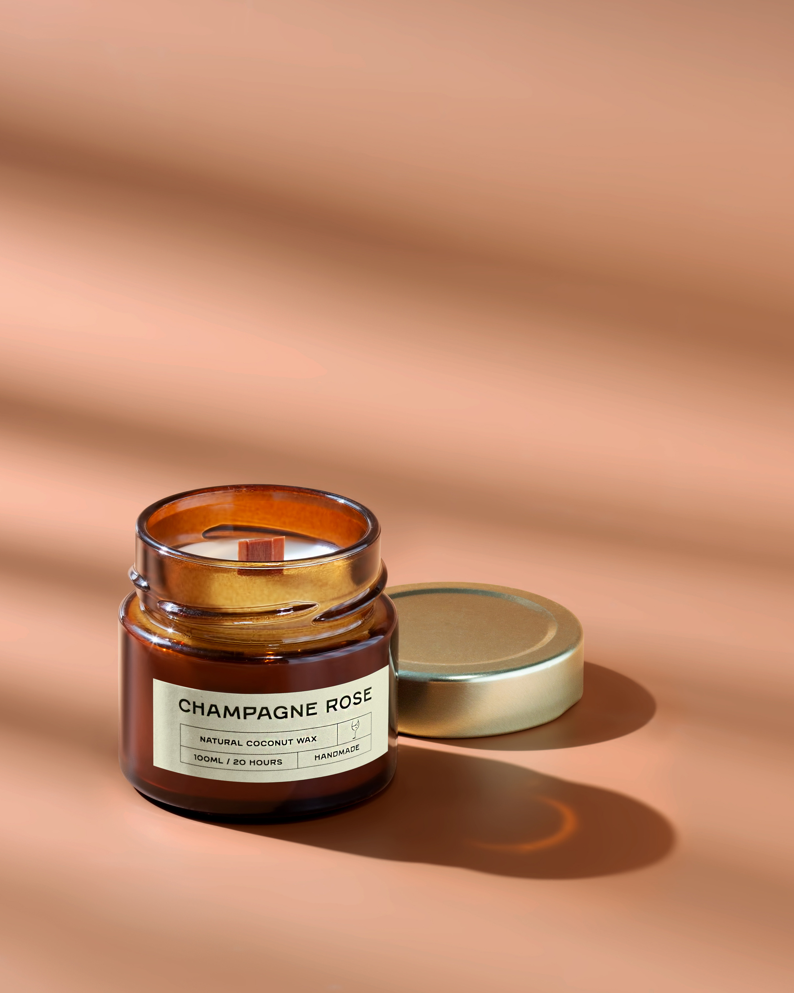 Свеча на кокосовом воске