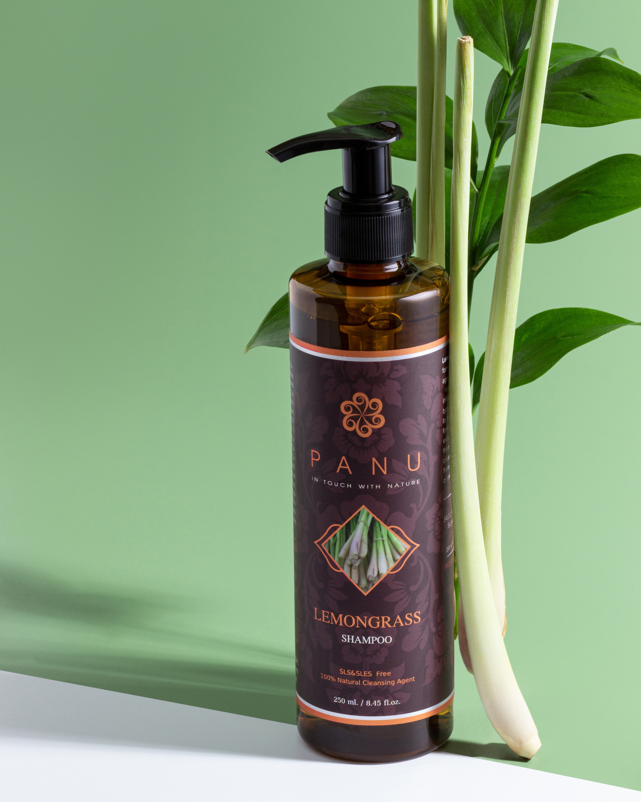 Шампунь с лемонграссом.