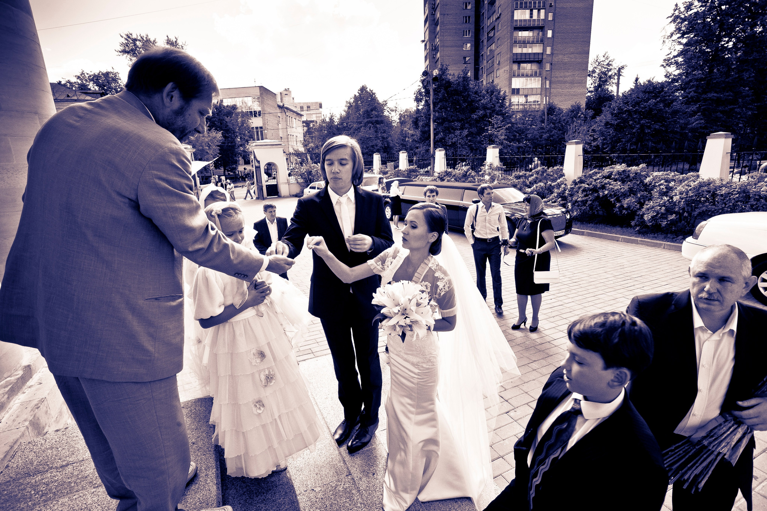 Свадьба Юра и Юля Венчание. Skazka.wfolio.pro