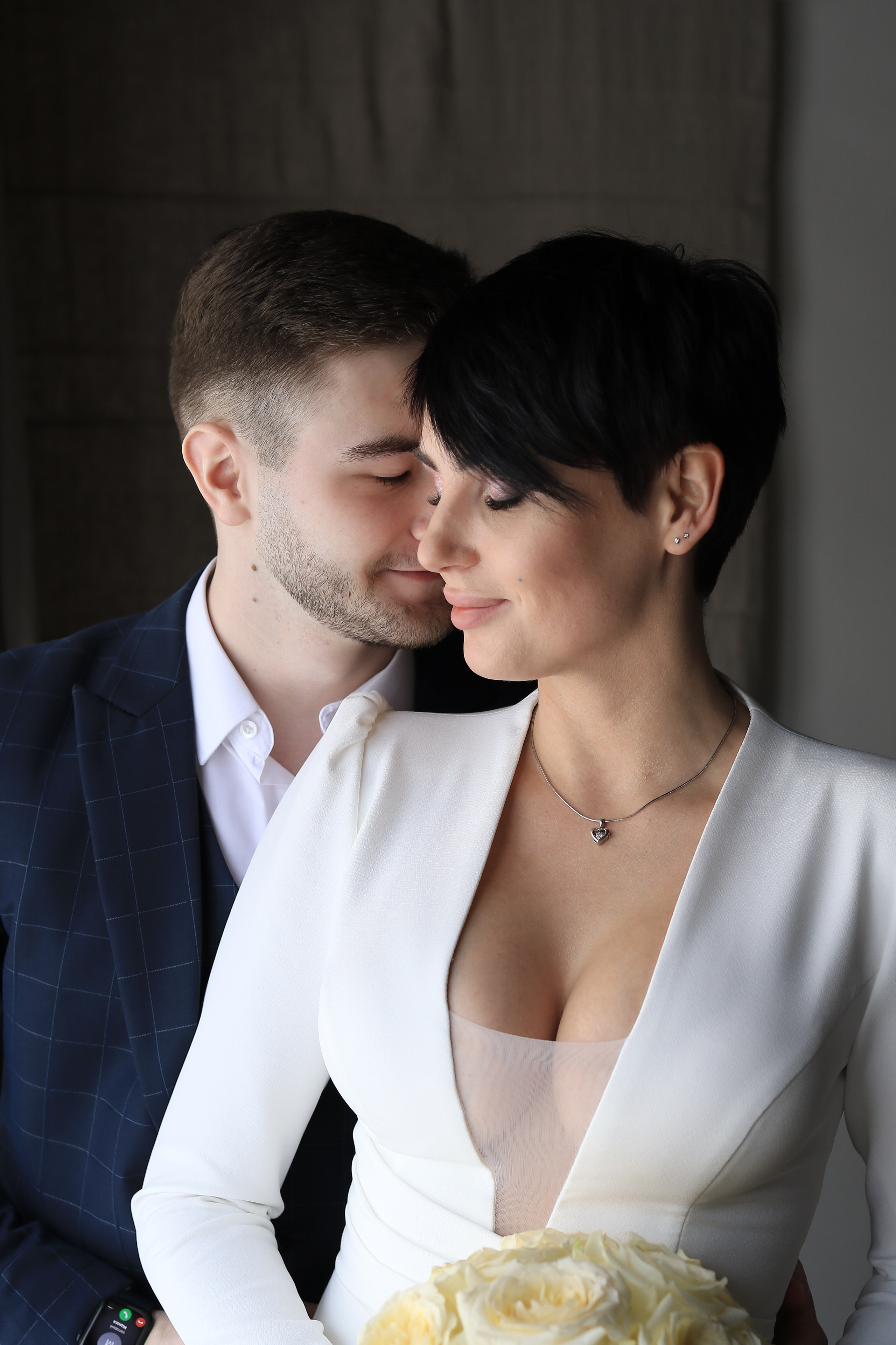 Свадебная съёмка в фотостудии. Фотограф Ася Шаумян Женская фотосессия