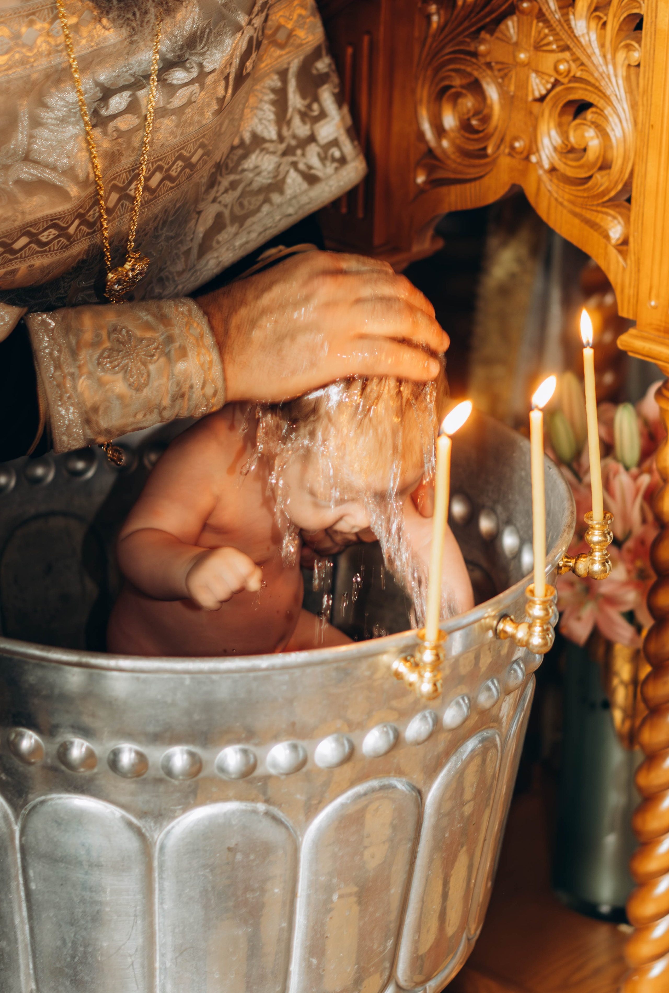 Крещение Артема Церковь Рождества Христова. Фотограф Москва Валерия Веденина