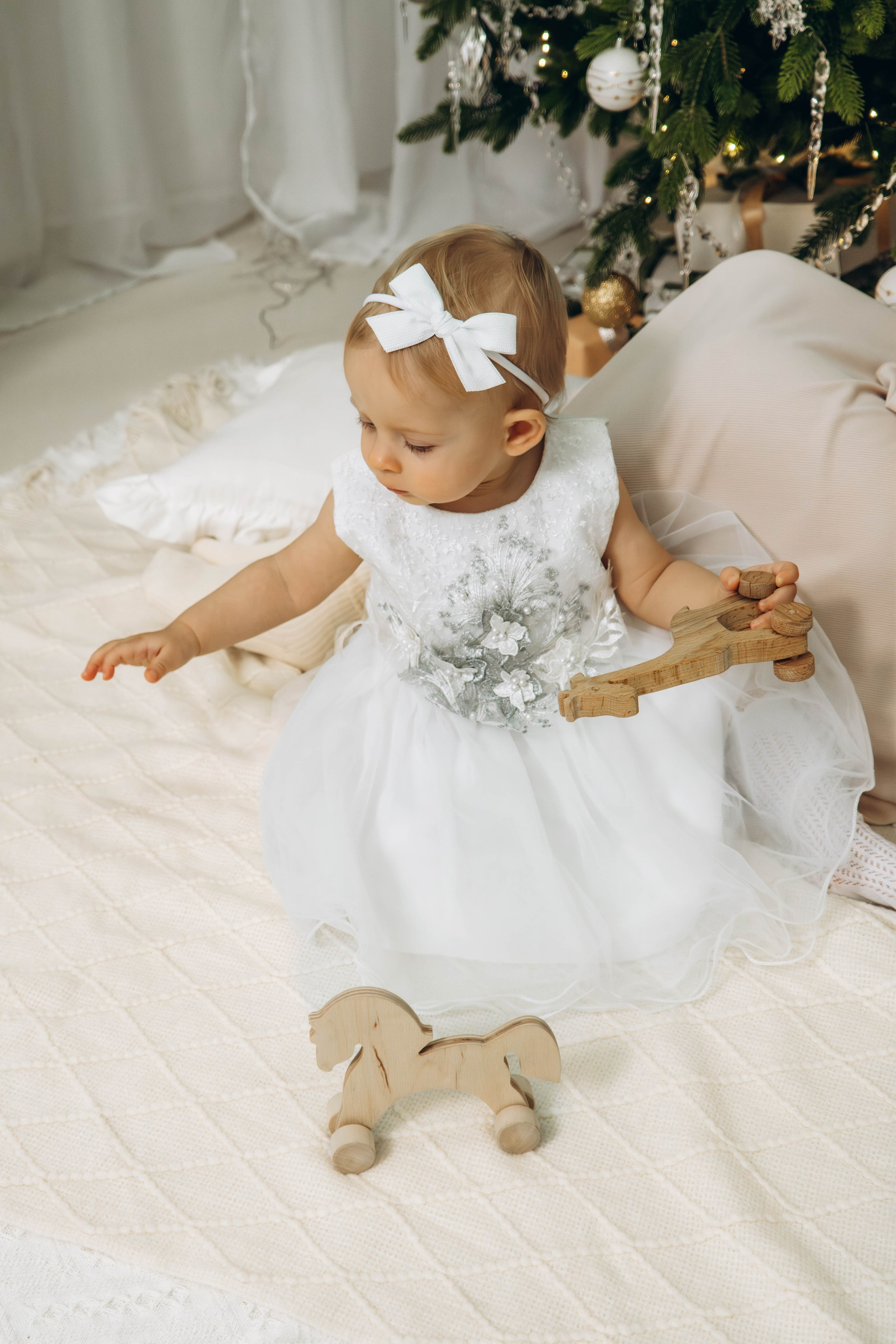 Съемка на годик малышки. Студия «LuLu». Фотограф Москва Валерия Веденина