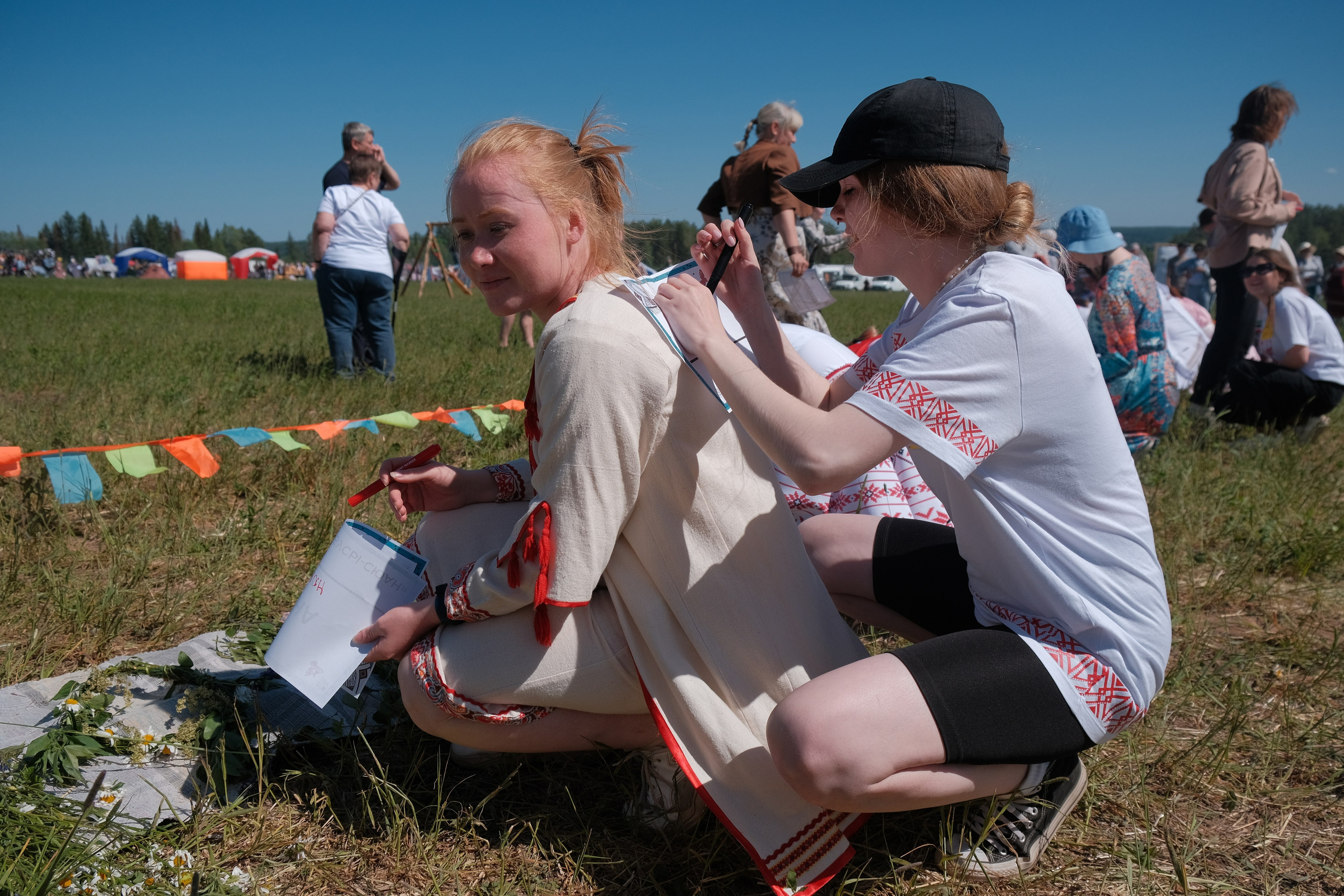 Удмуртский национальный праздник «Гербер». 2023. Максим Егоров, г. Ижевск. Репортажная, предметная съёмка и фуд-фотография