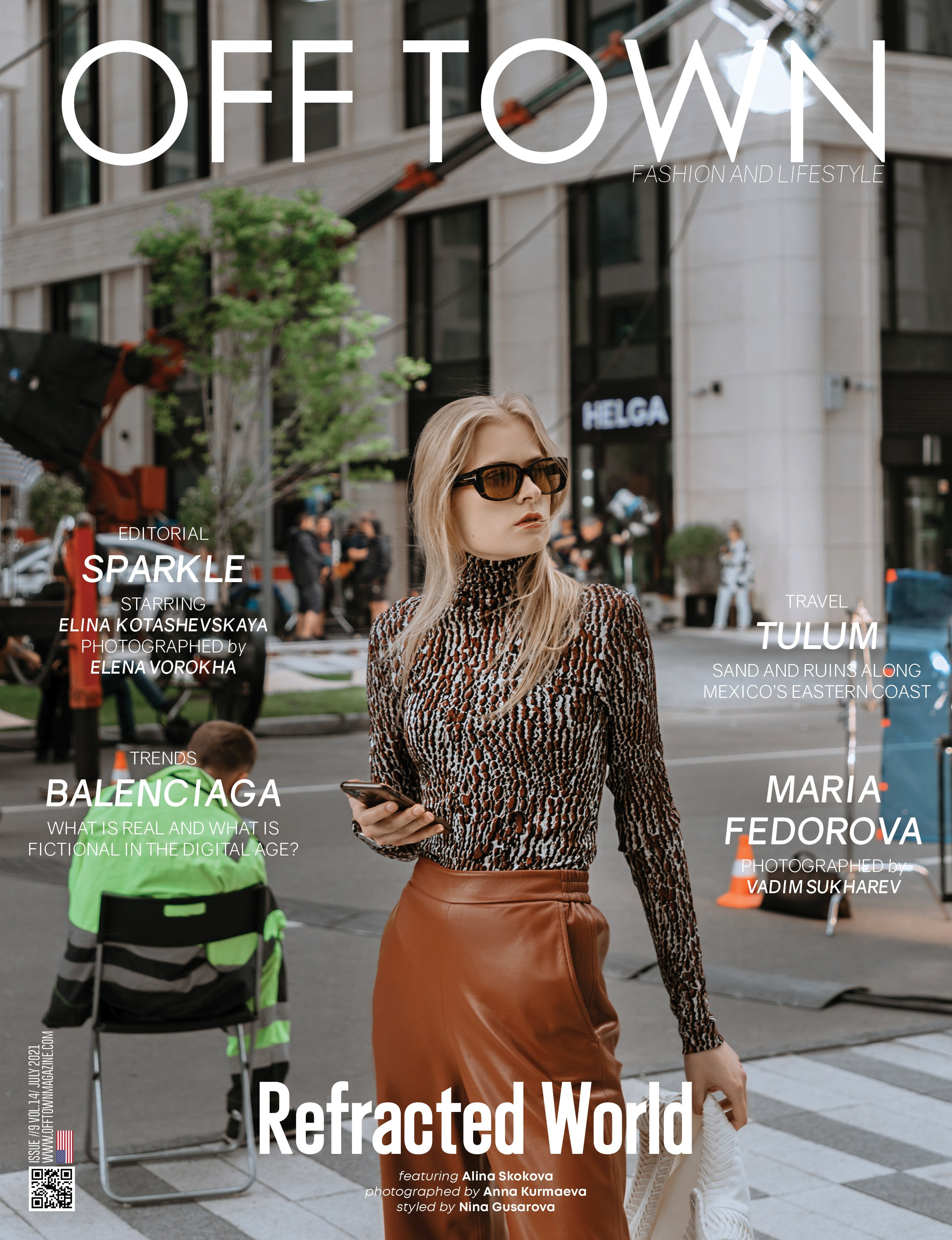 Обложки журналов. Art & Fashion фотограф Москва Анна Курмаева