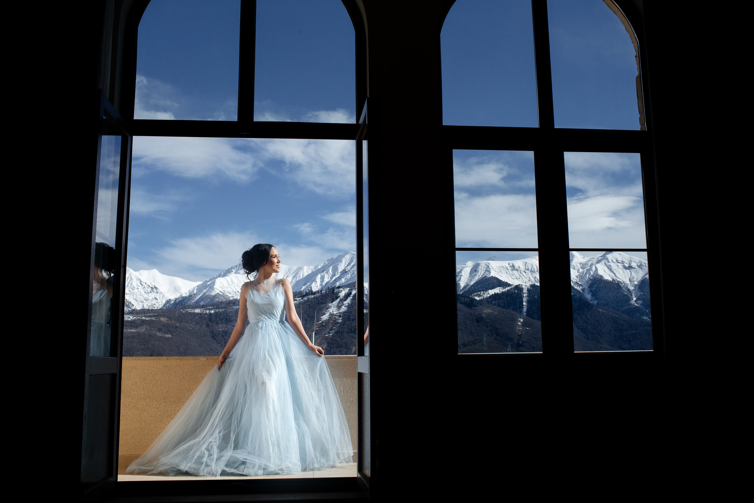 Свадебный день на Красной Поляне