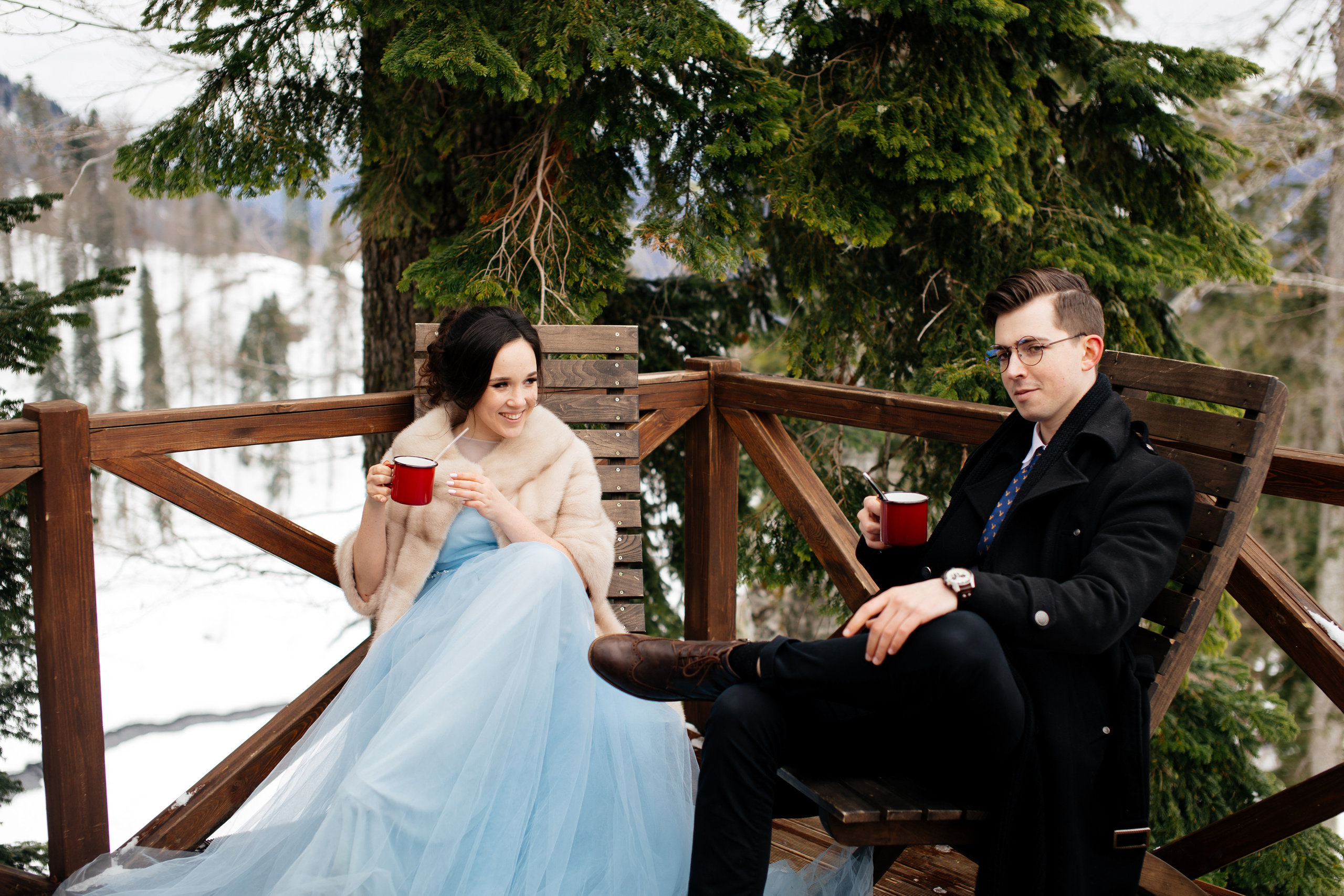 Свадебный день на Красной Поляне