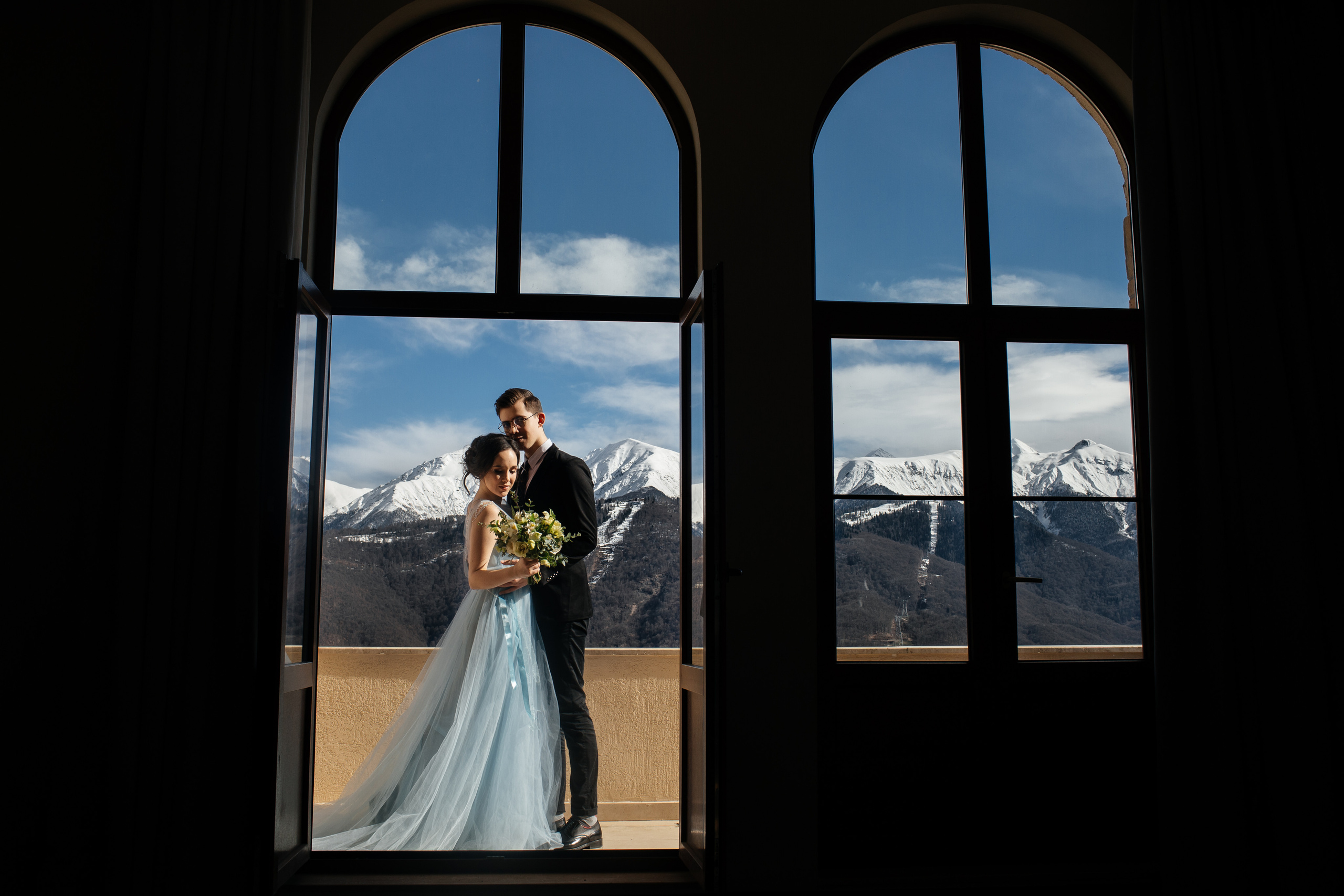 Свадебный день на Красной Поляне