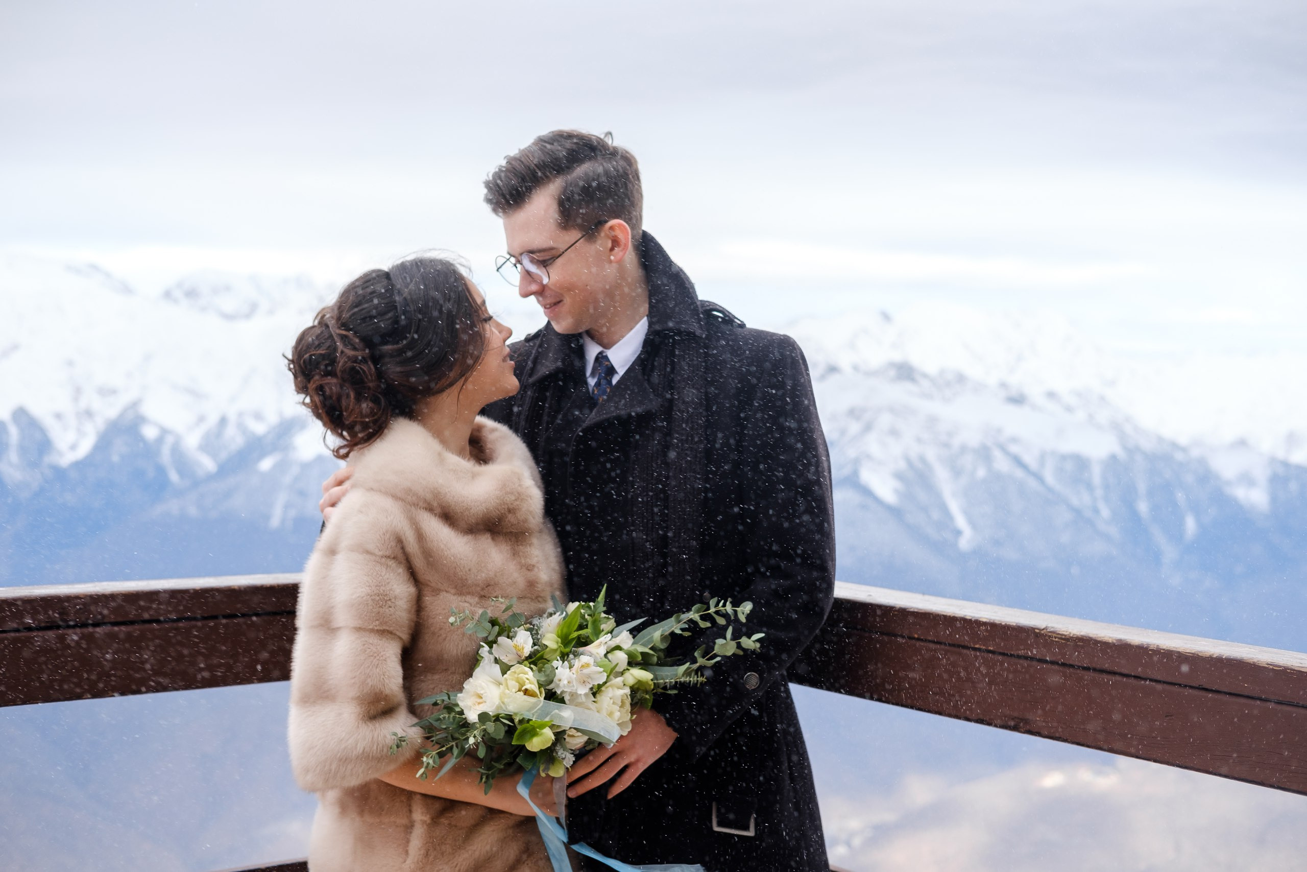 Свадебный день на Красной Поляне