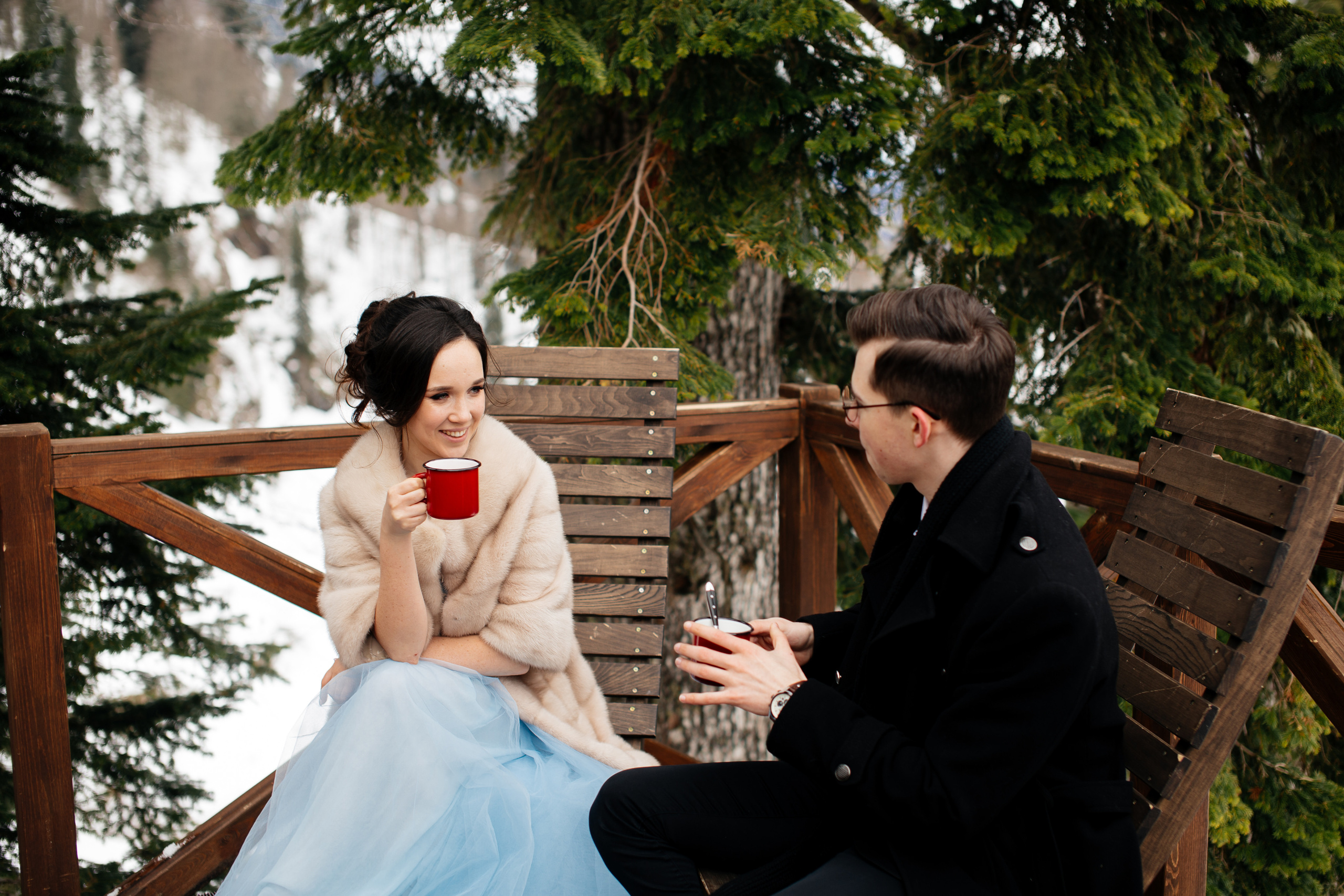 Свадебный день на Красной Поляне