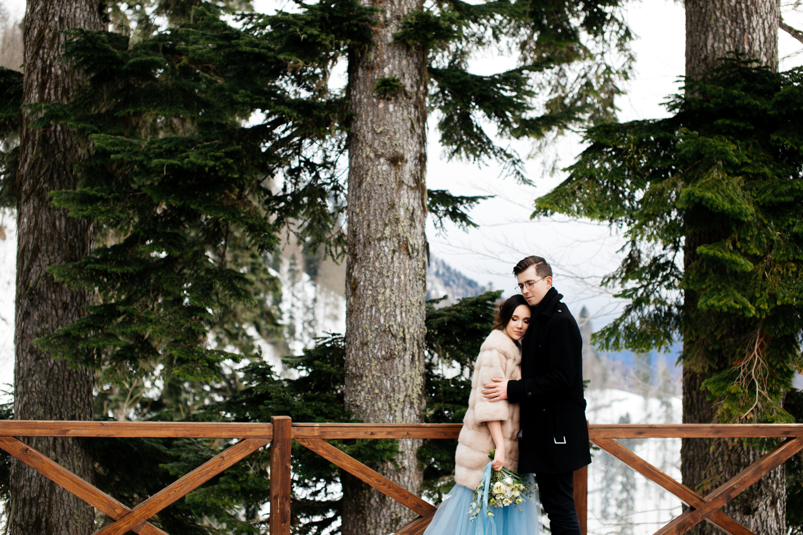 Свадебный день на Красной Поляне