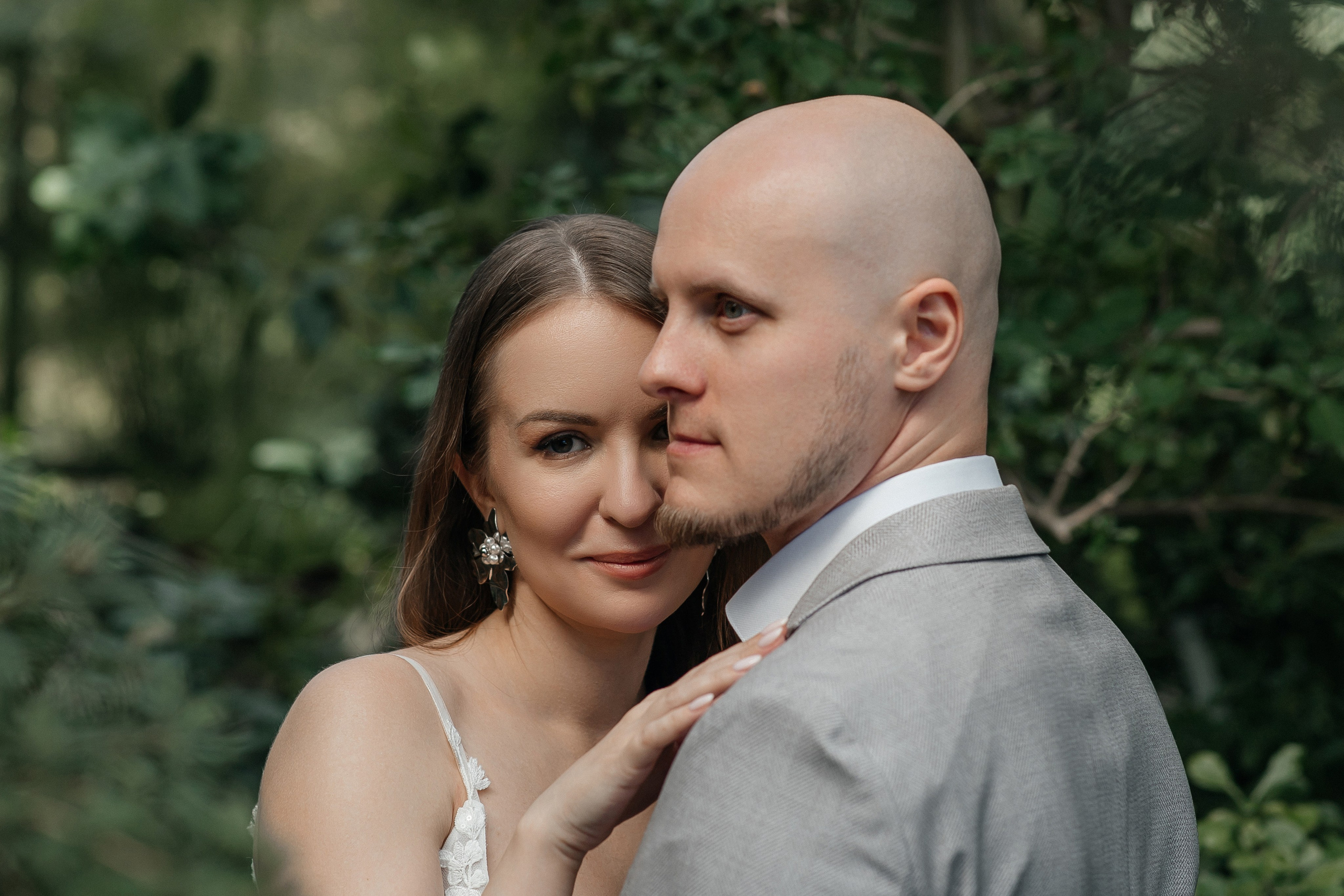 Свадебная фотосессия в Старой фондовой оранжерее Ботанического сада