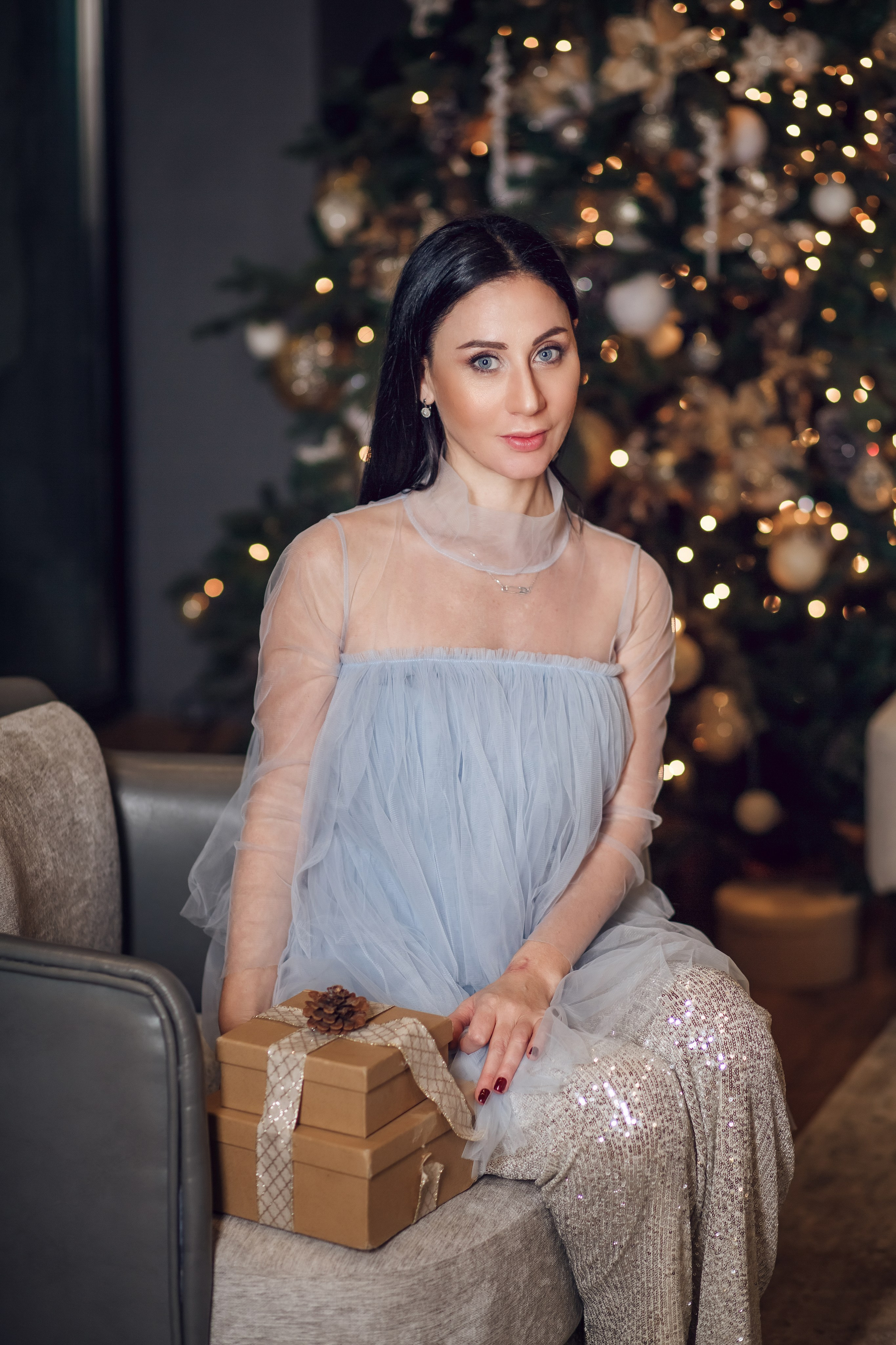 Олеся и Ярослав. Фотограф на Крещение, семейный фотограф в Москве