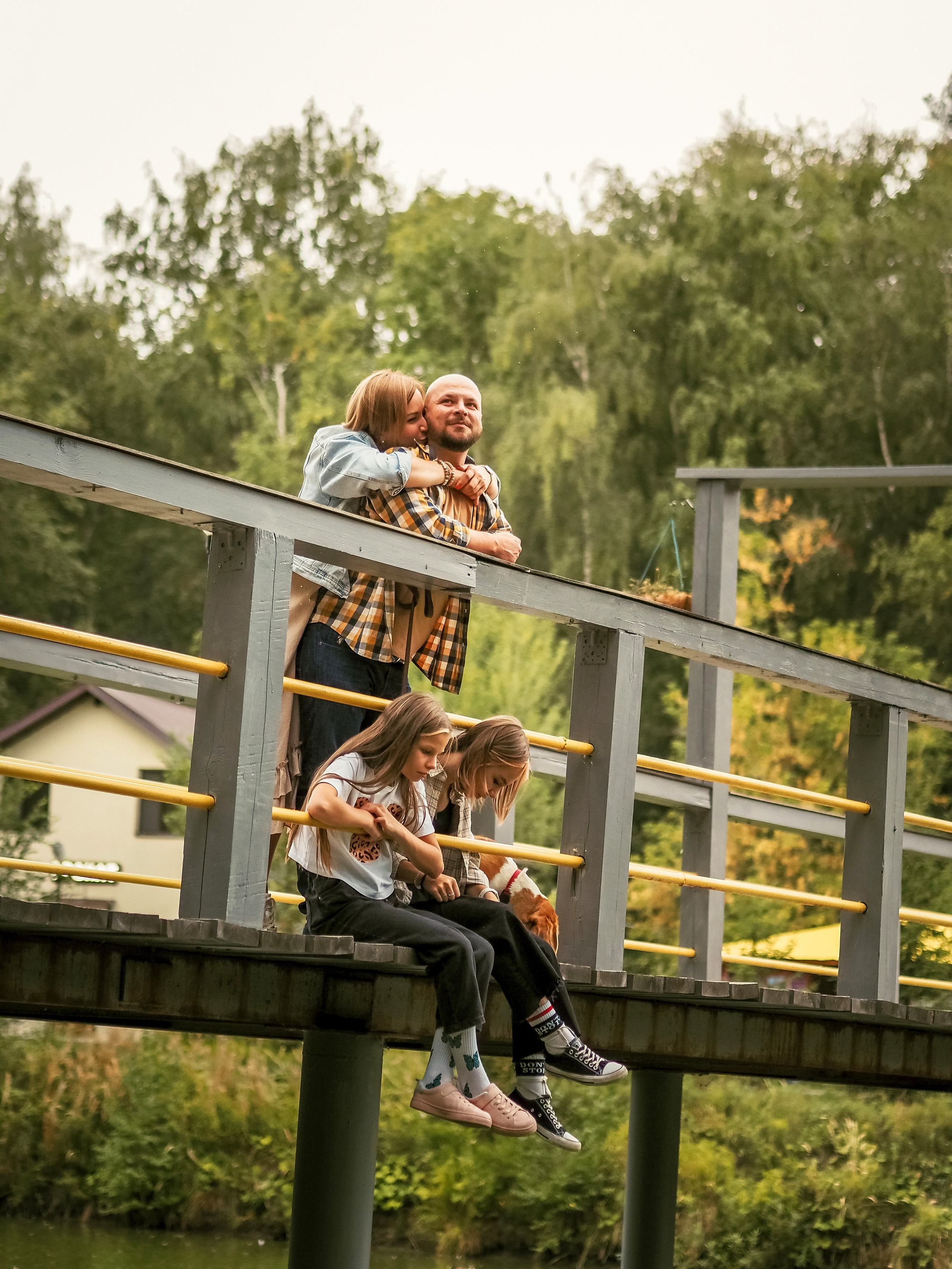 Дима Катя Алиса и Аня. Семейный фотограф Ольга Барабанова